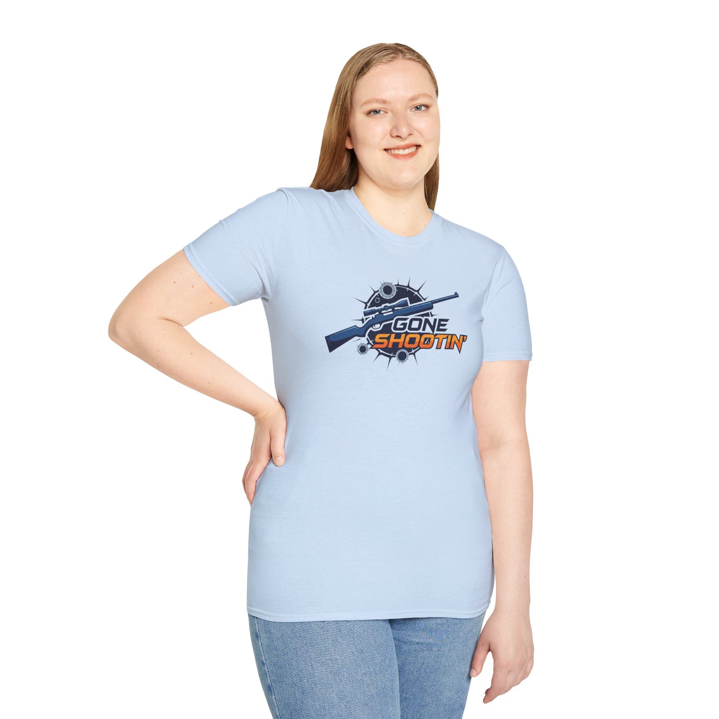 Gone Shootin' Unisex Softstyle T-Shirt