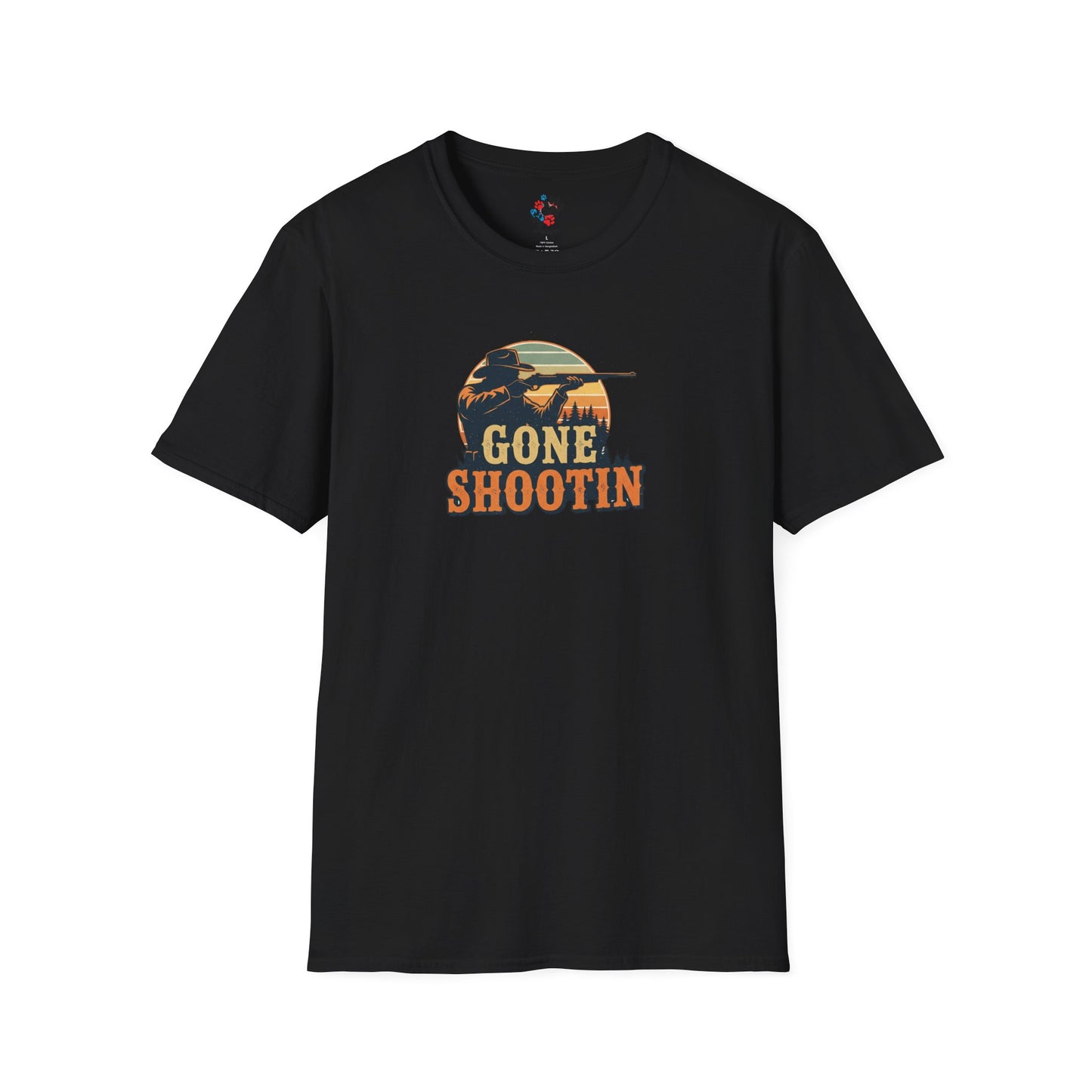 Gone Shootin'Softstyle T-Shirt - Outdoorsy Tee