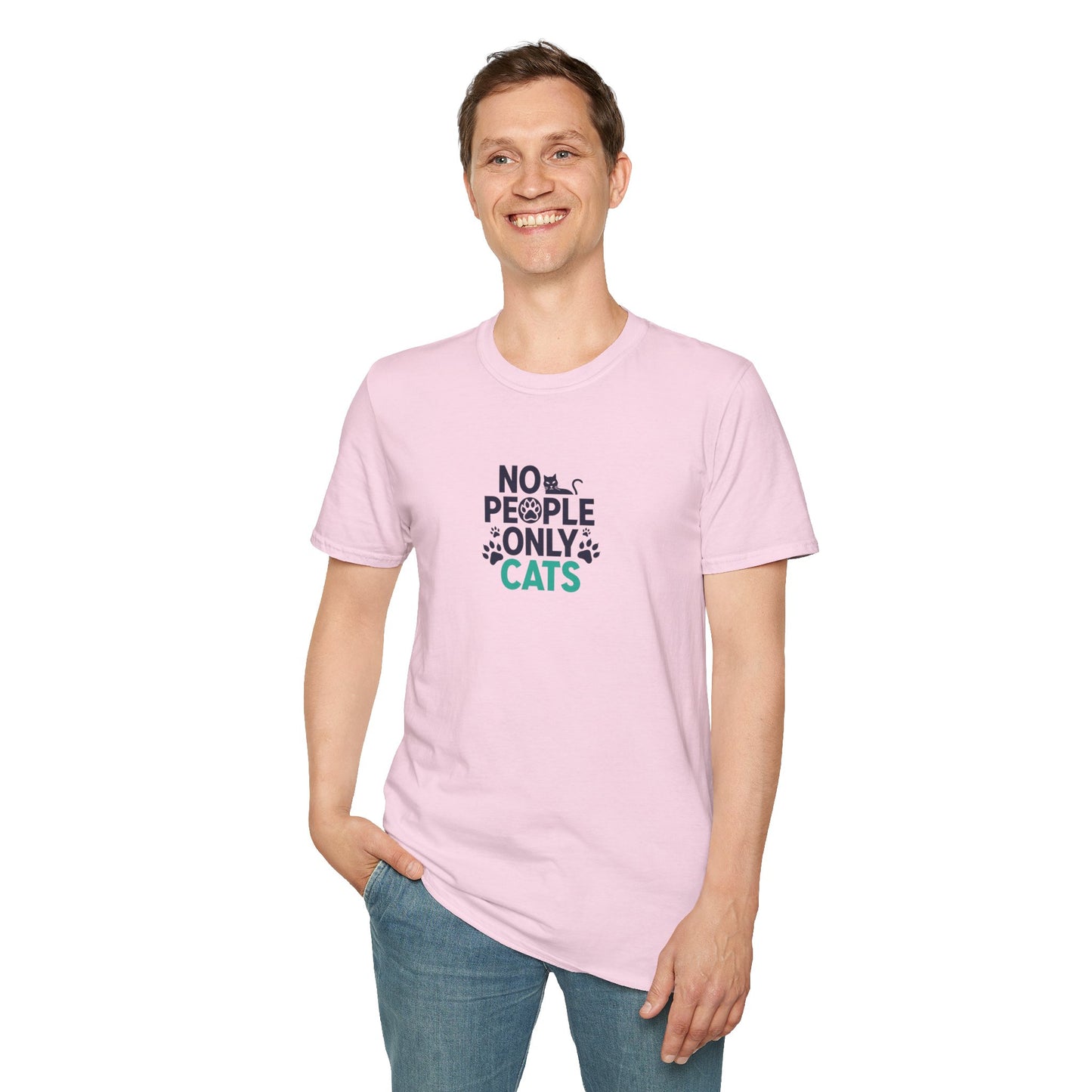 Cat Lovers Tee | No People, Only Cats| Funny Cat Tee
