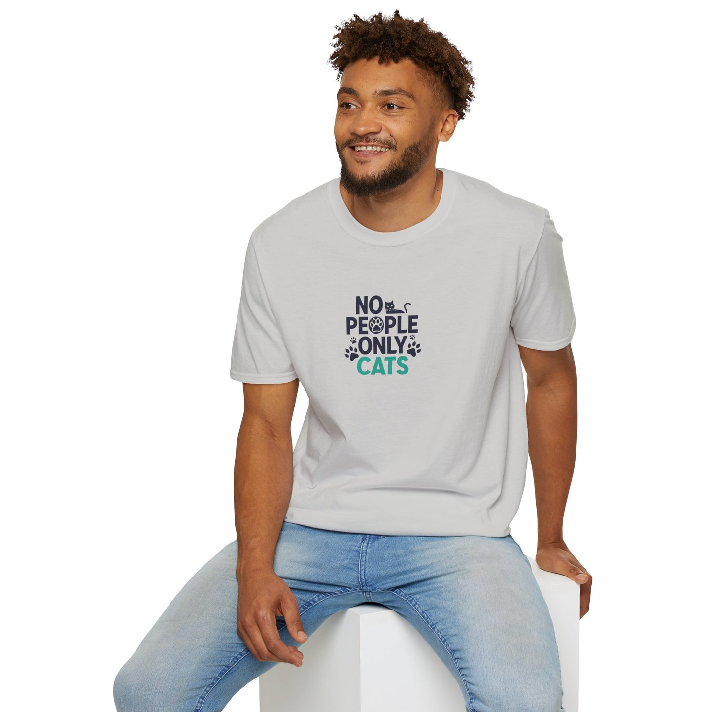 Cat Lovers Tee | No People, Only Cats| Funny Cat Tee