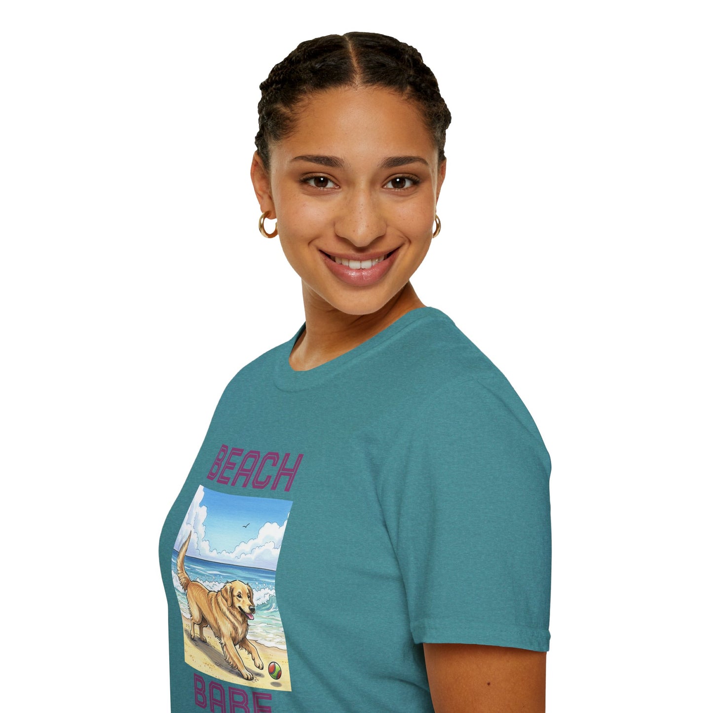 Beach Babe Dog Lover T-Shirt
