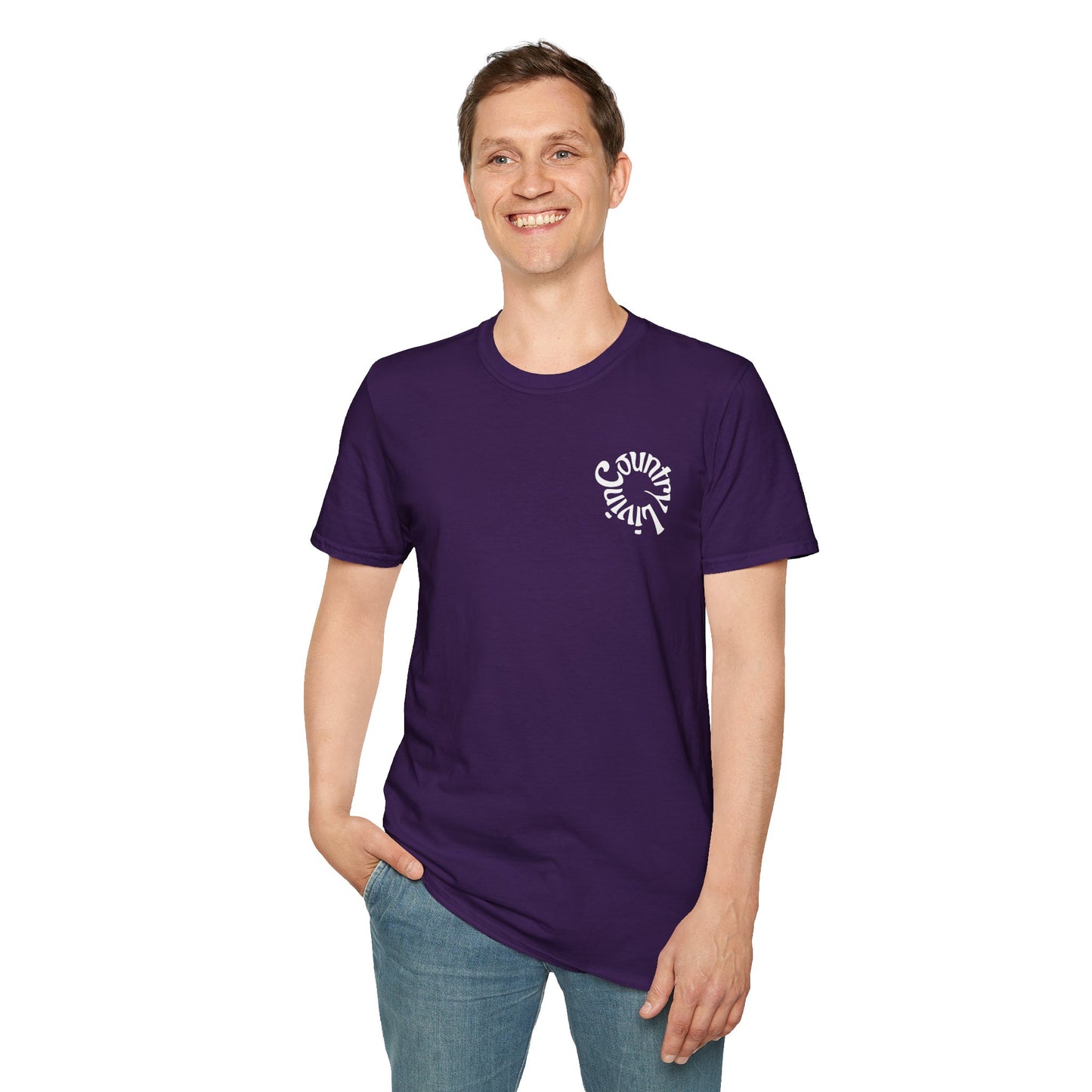 Country Livin T-Shirt | Gift for Riders, Farm Style Fashion
