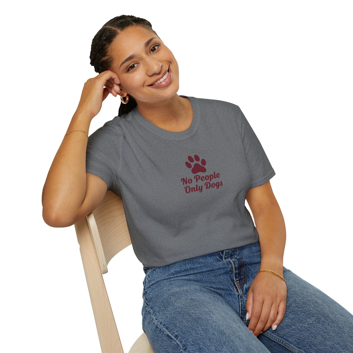 Dog Lovers T-Shirt, No People Only Dogs Tee