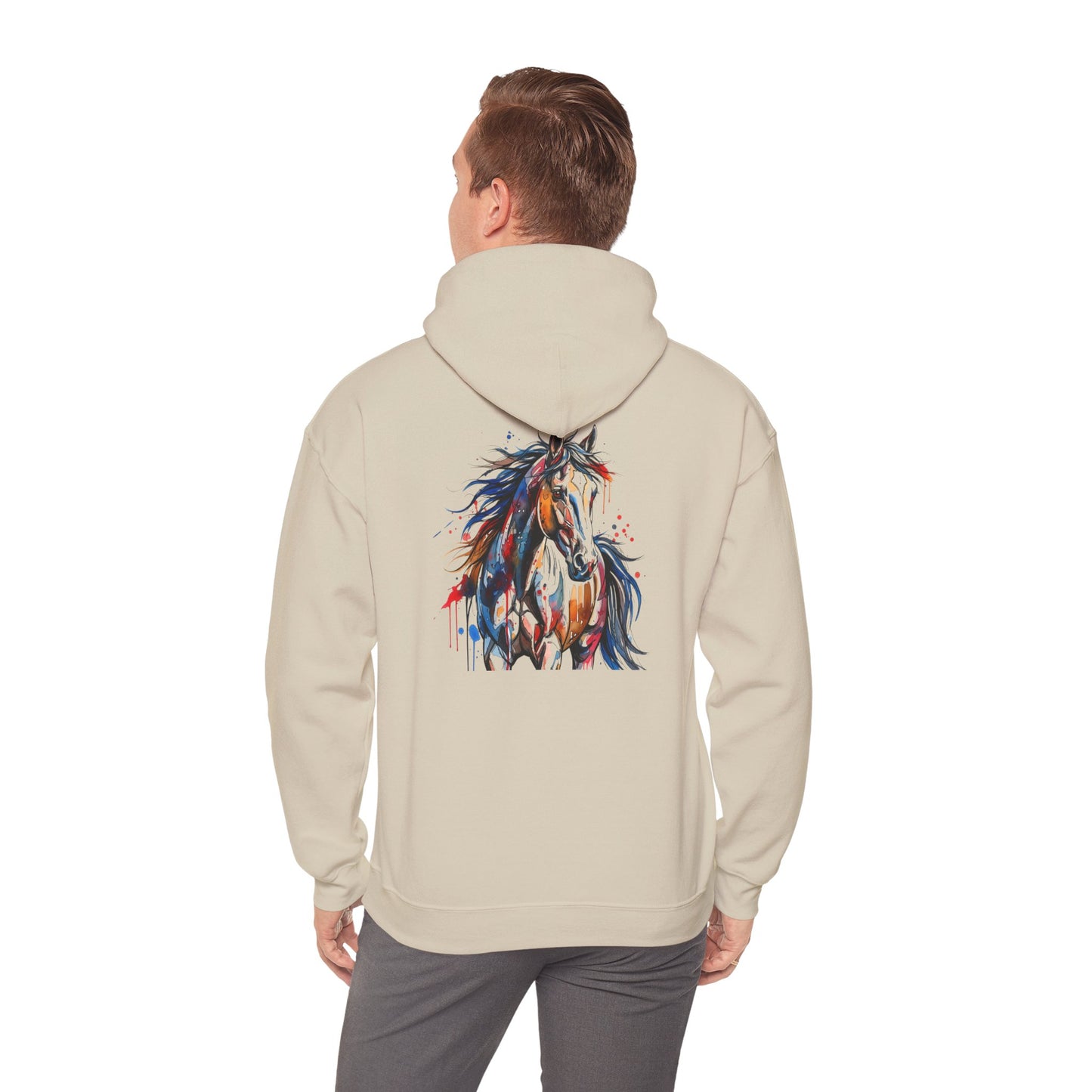Cozy Horse Graphic Sweatshirt