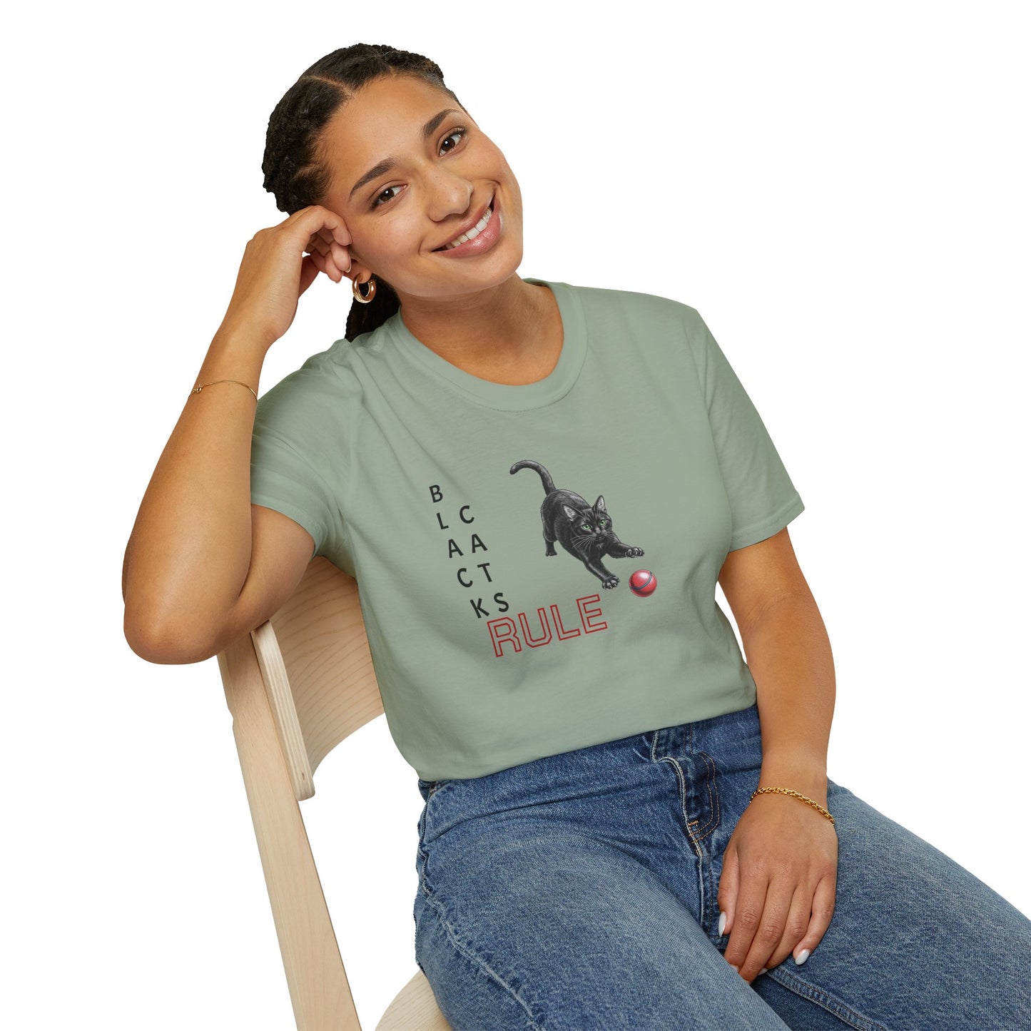 Black Cats Rule T-Shirt