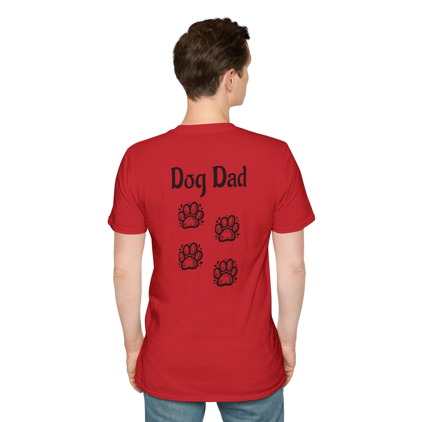 Dog Dad Front And Back Print