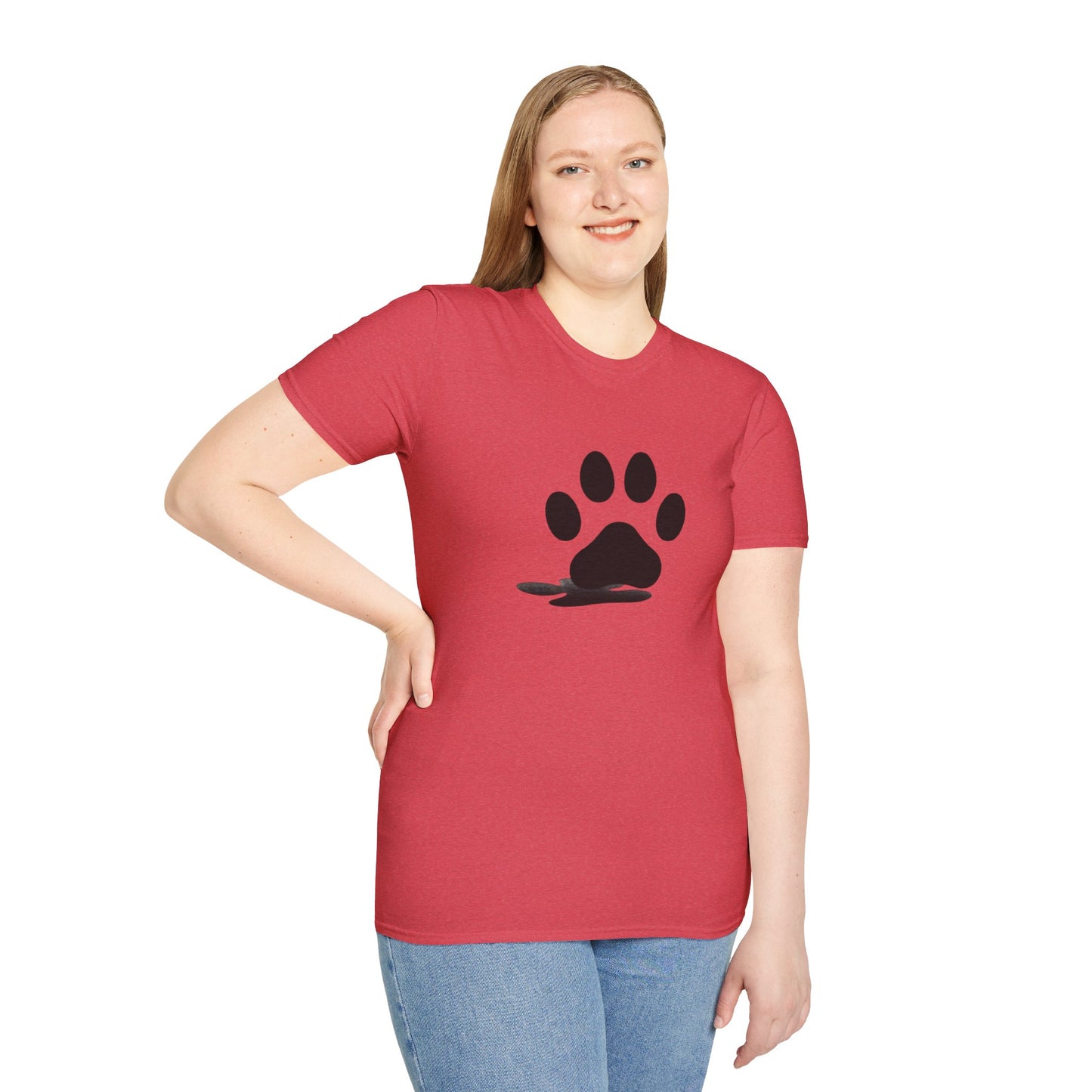 Paw Print Graphic T-Shirt