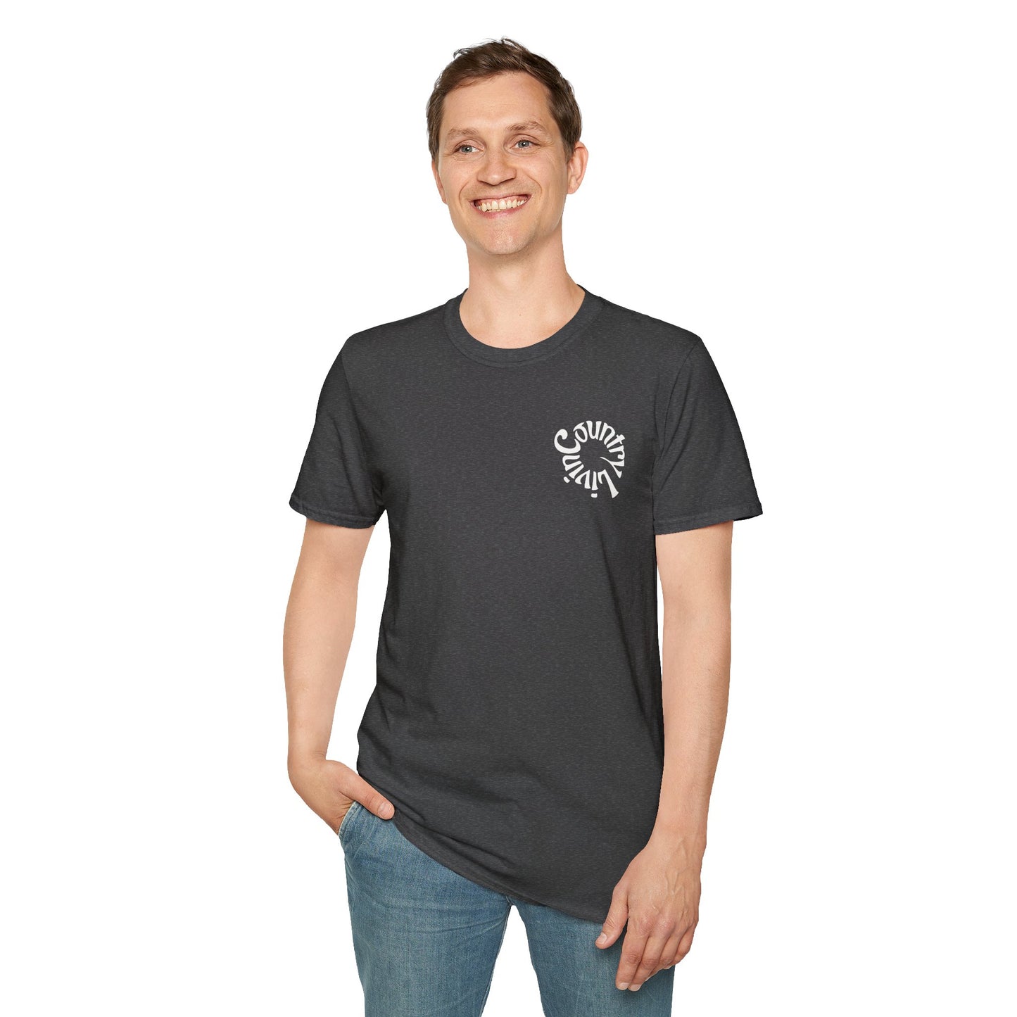 Country Livin T-Shirt | Gift for Riders, Farm Style Fashion