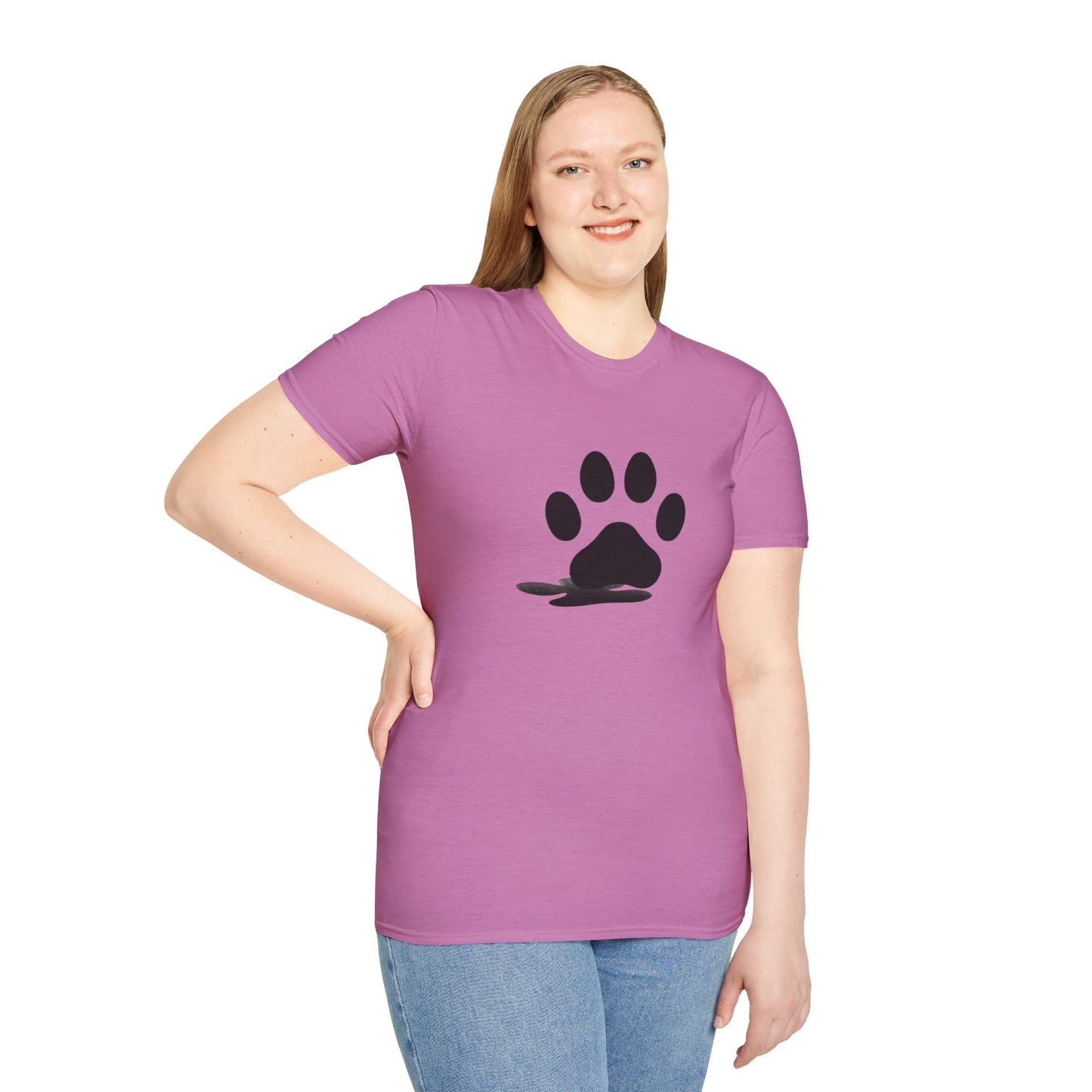 Paw Print Graphic T-Shirt