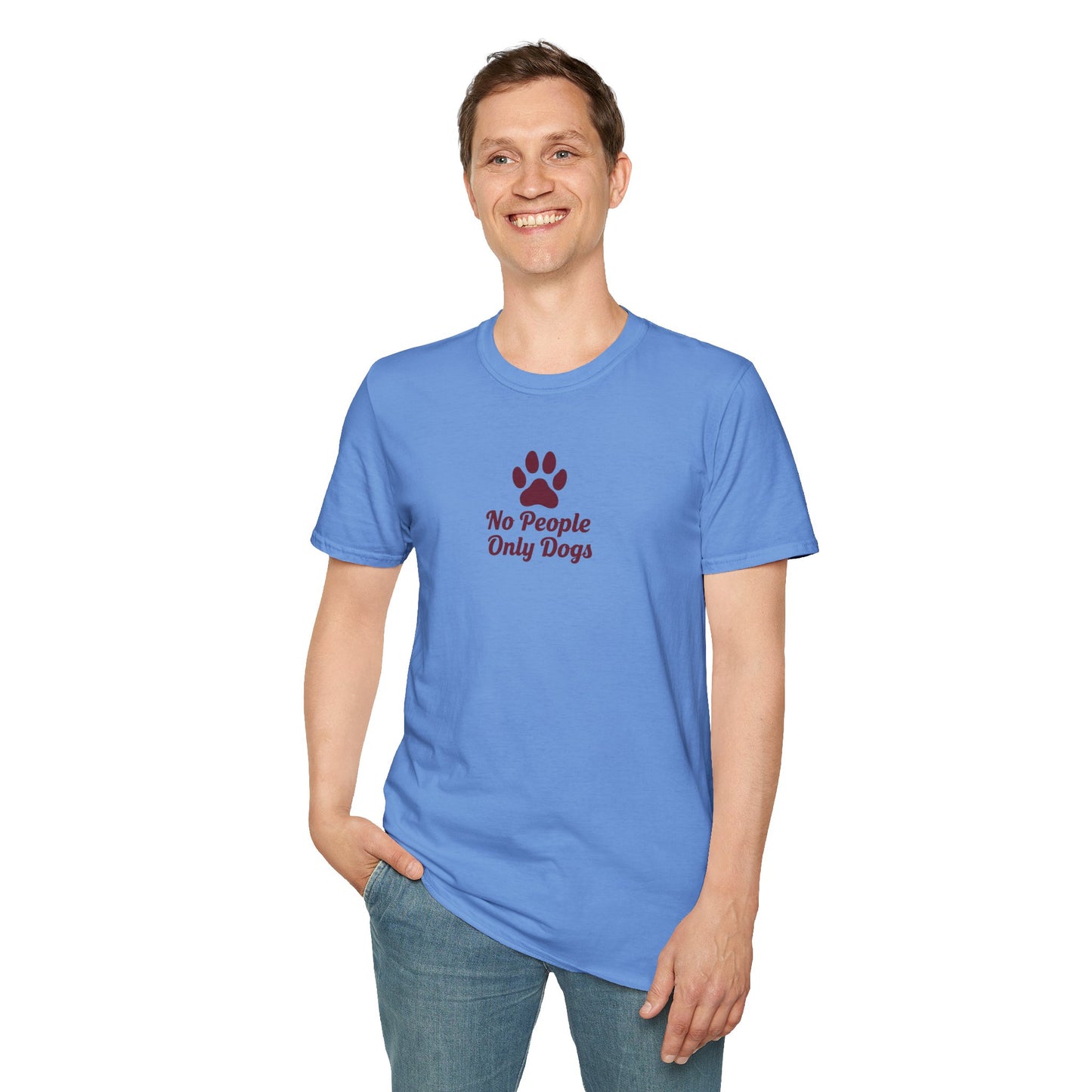 Dog Lovers T-Shirt, No People Only Dogs Tee
