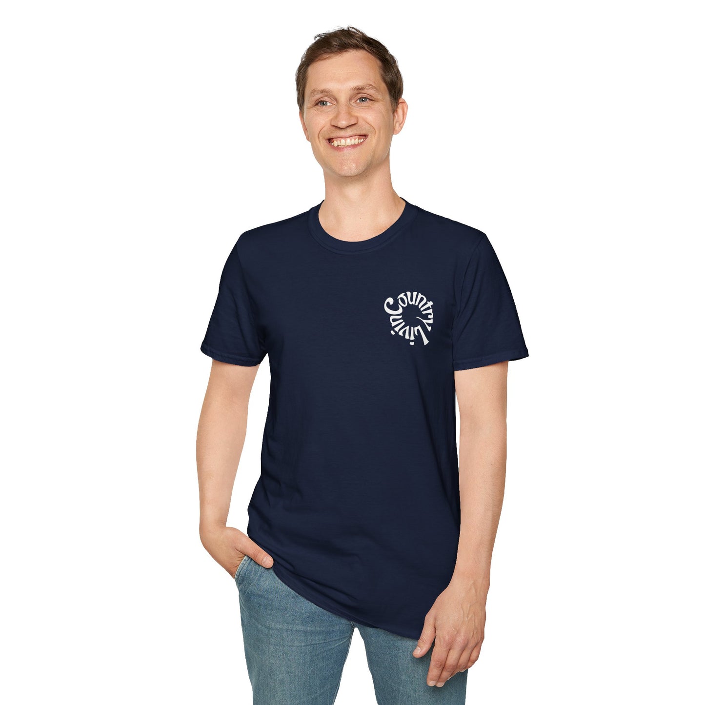 Country Livin T-Shirt | Gift for Riders, Farm Style Fashion