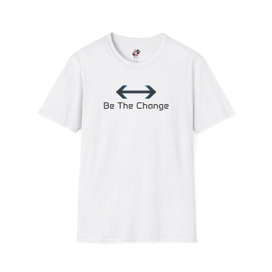 Be The Change T-Shirt (Red, White, and Blue)