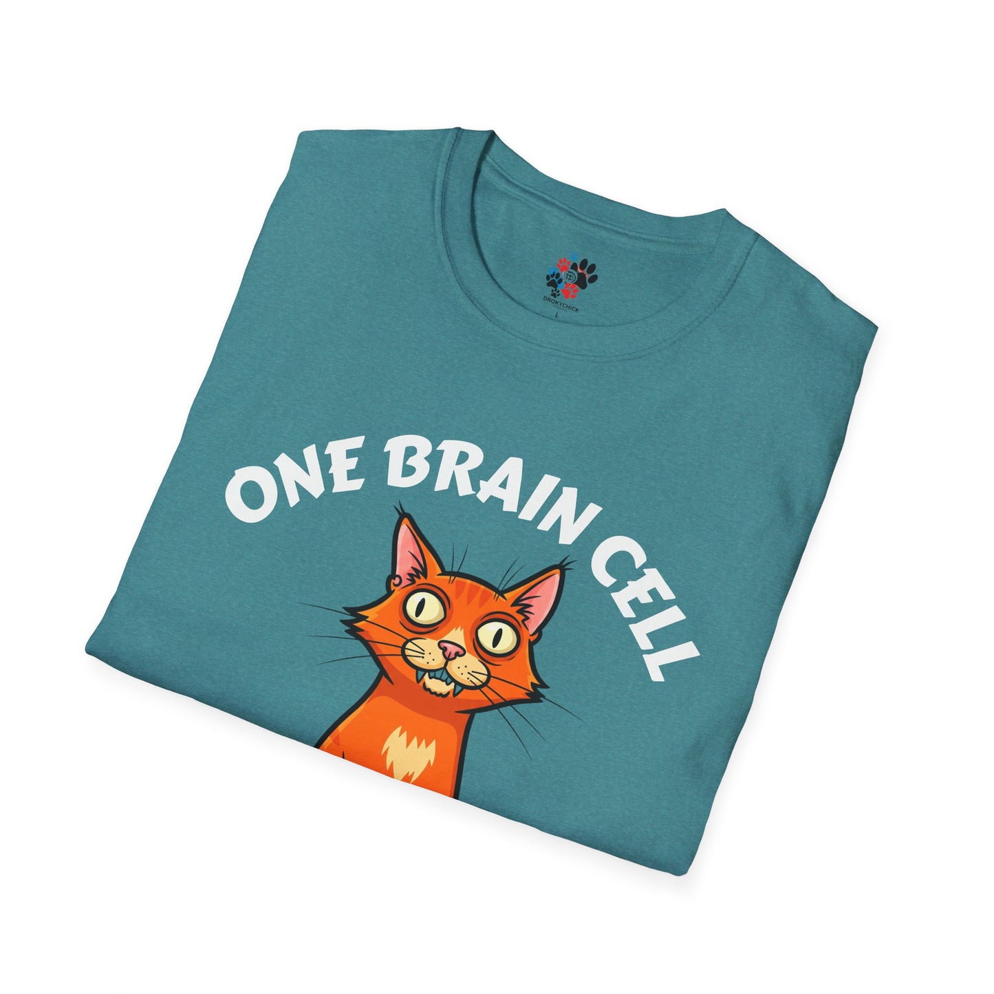 One Brain Cell - Orange Cat
