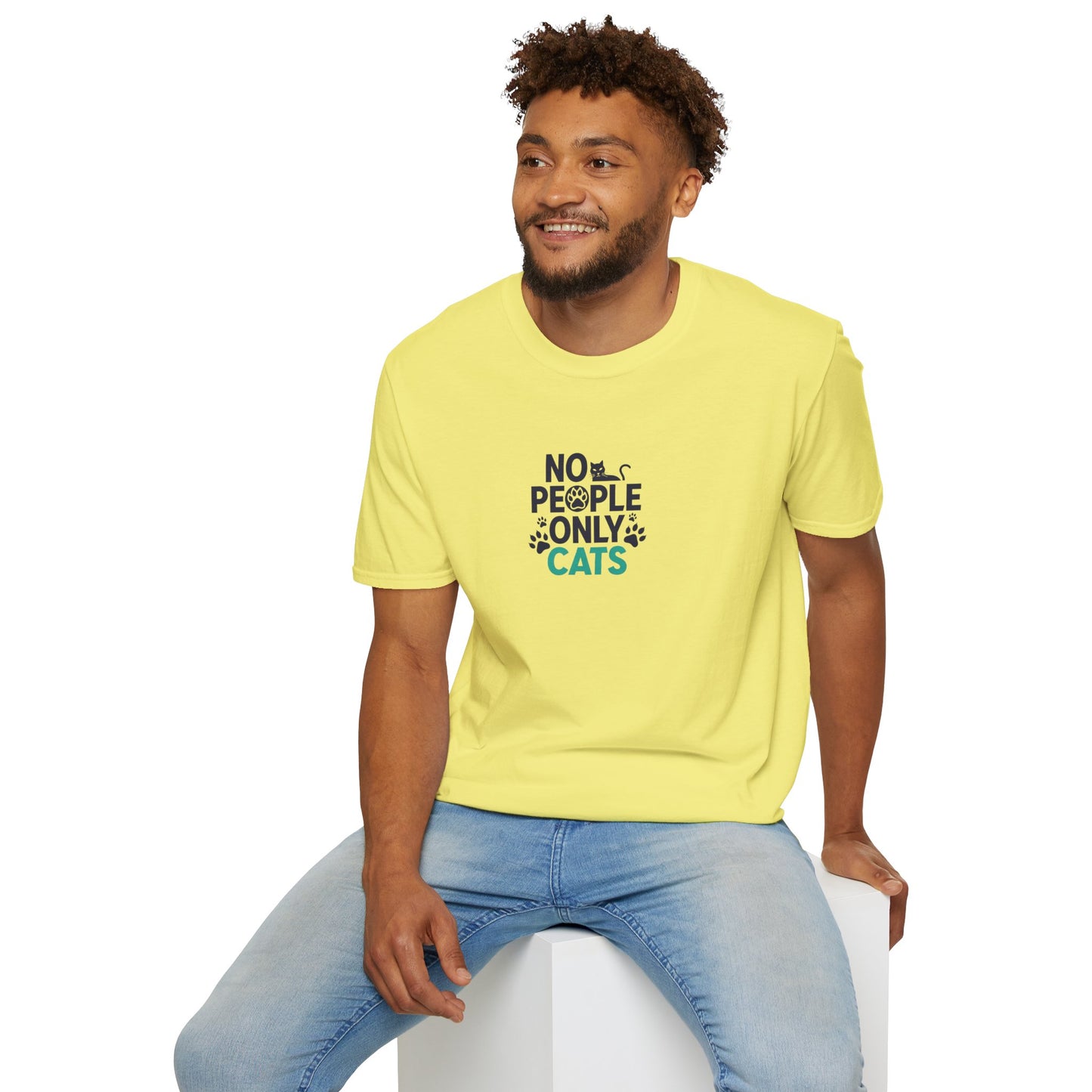 Cat Lovers Tee | No People, Only Cats| Funny Cat Tee