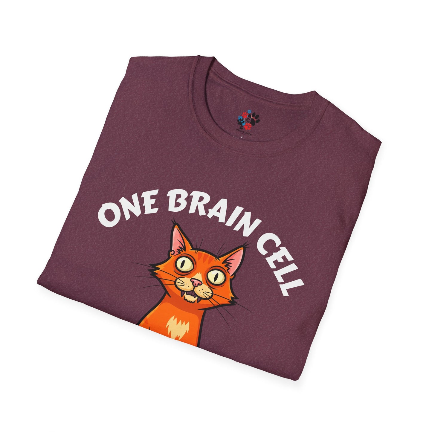 One Brain Cell - Orange Cat