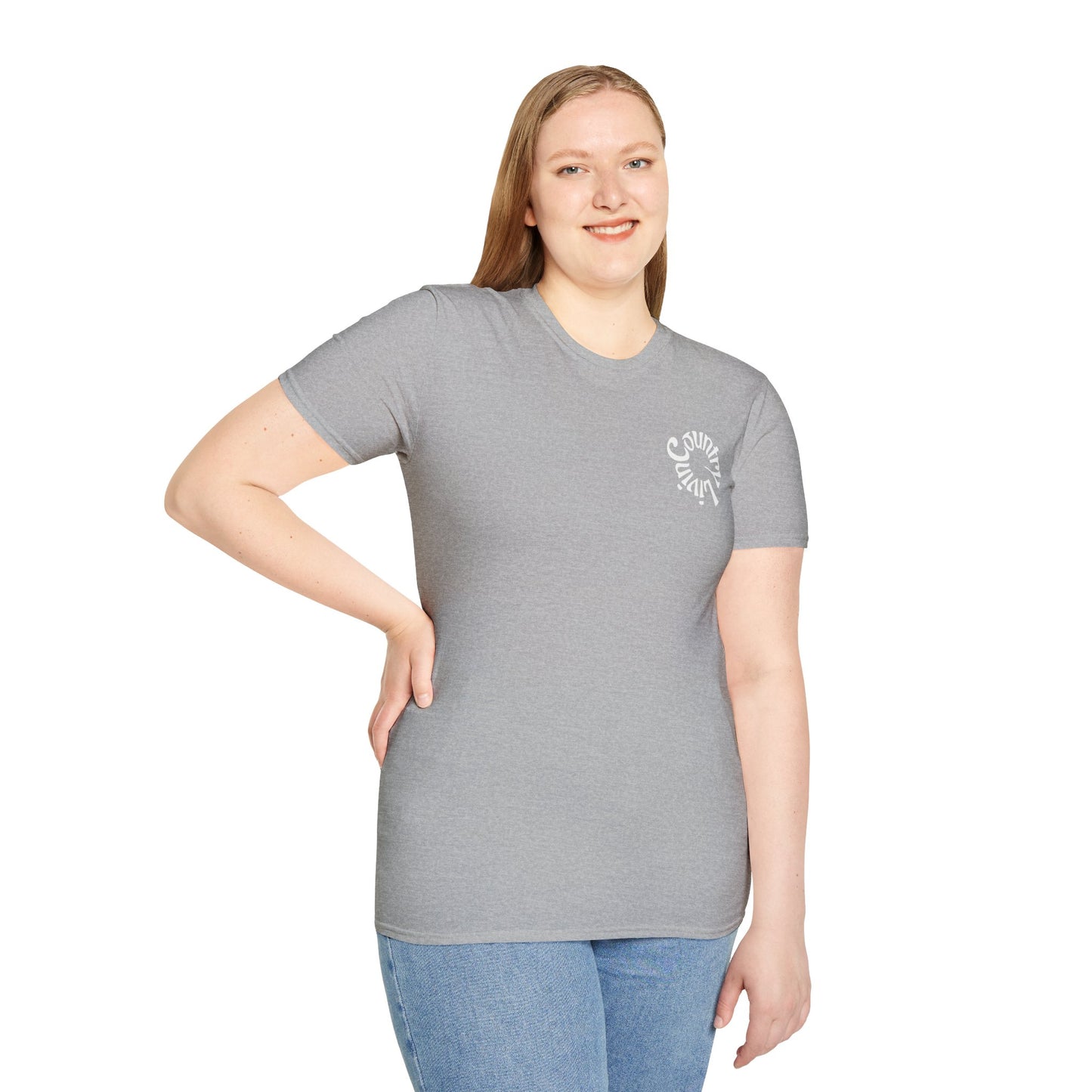 Country Livin T-Shirt | Gift for Riders, Farm Style Fashion