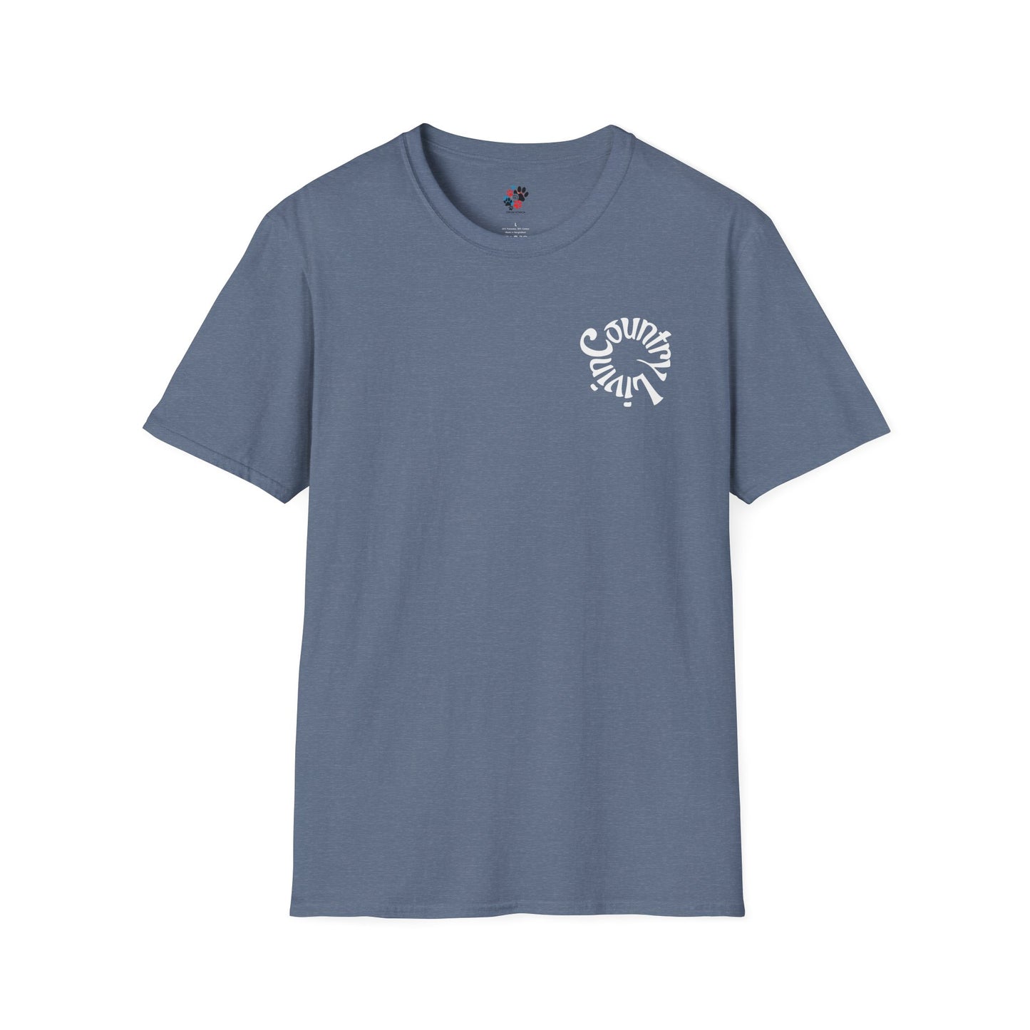 Country Livin T-Shirt | Gift for Riders, Farm Style Fashion