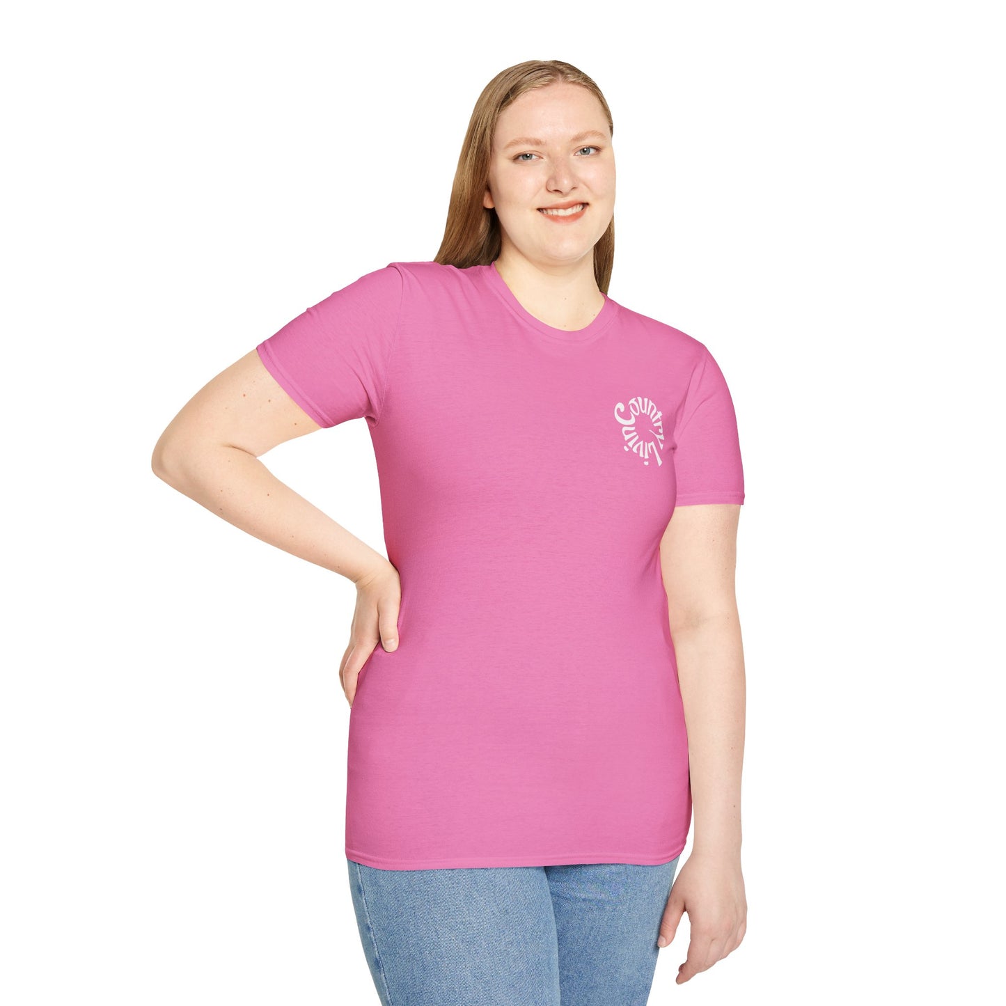Country Livin T-Shirt | Gift for Riders, Farm Style Fashion