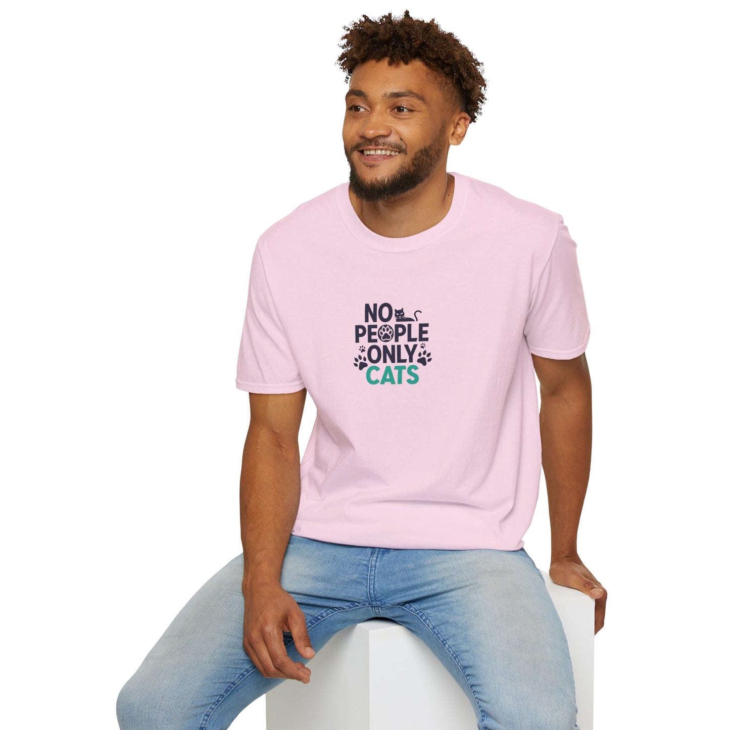 Cat Lovers Tee | No People, Only Cats| Funny Cat Tee