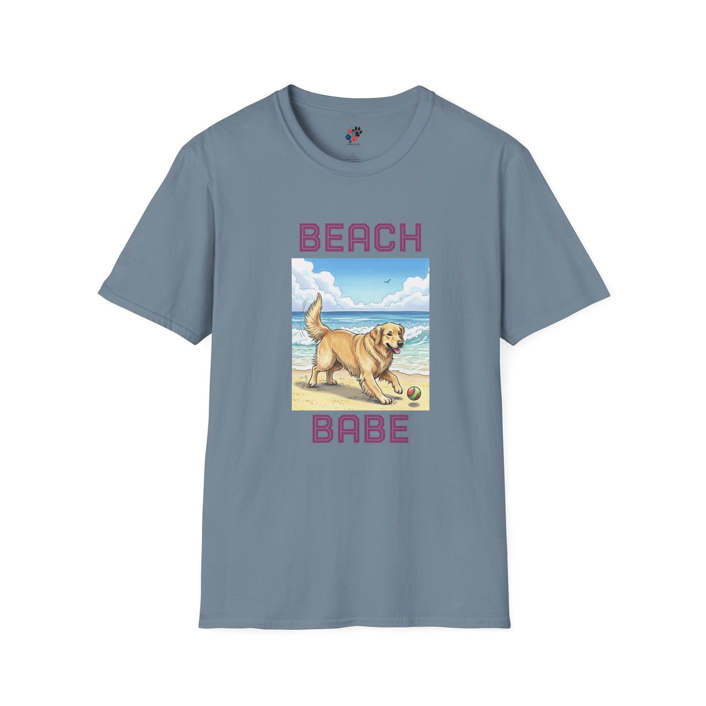 Beach Babe Dog Lover T-Shirt