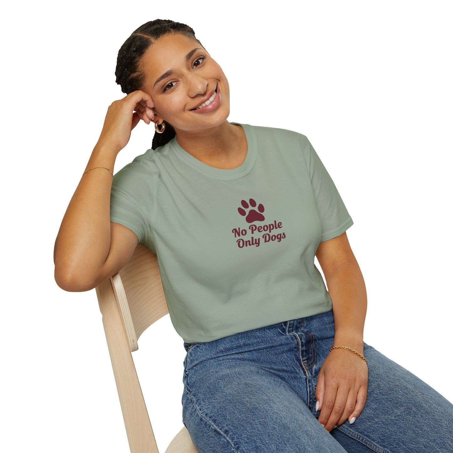 Dog Lovers T-Shirt, No People Only Dogs Tee
