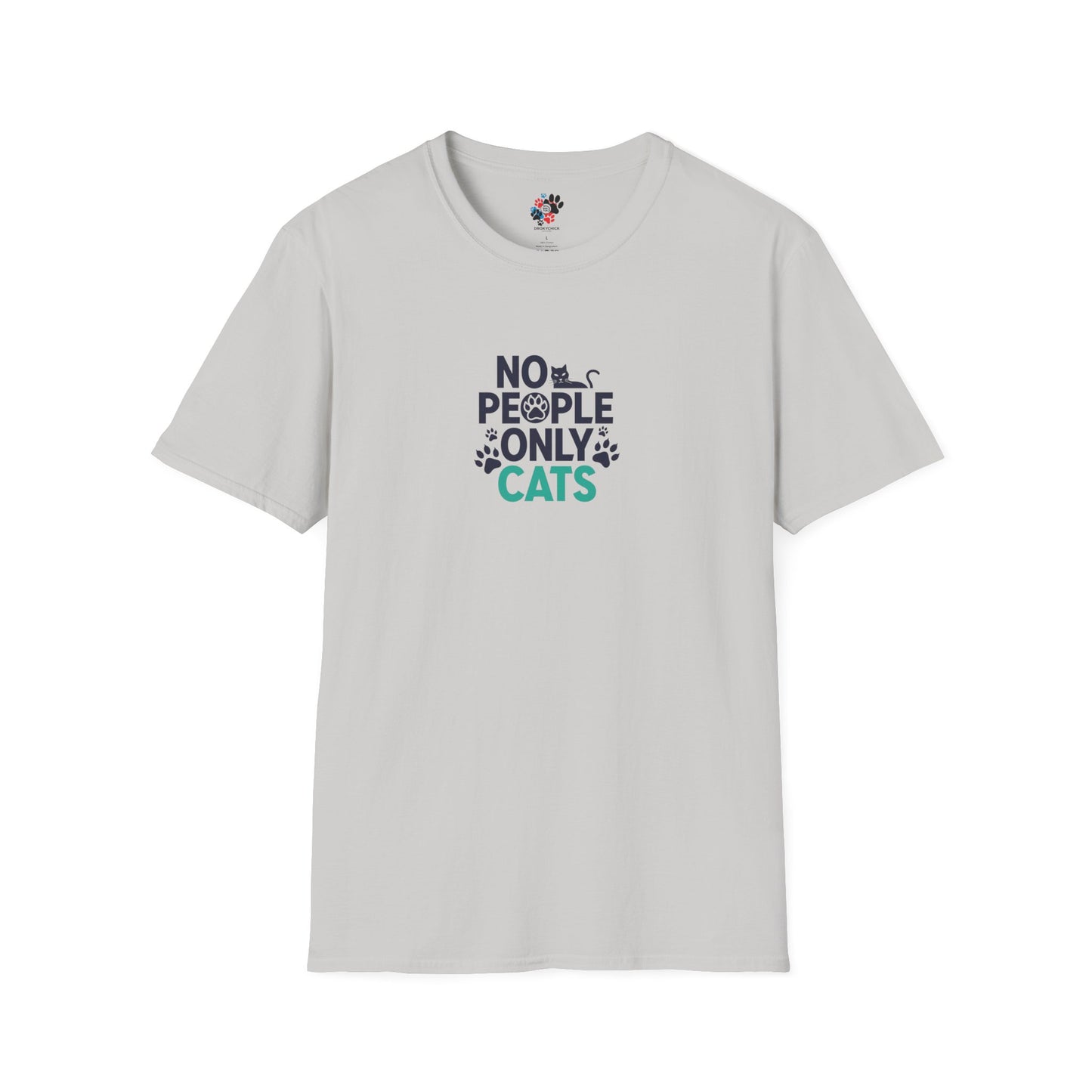 Cat Lovers Tee | No People, Only Cats| Funny Cat Tee