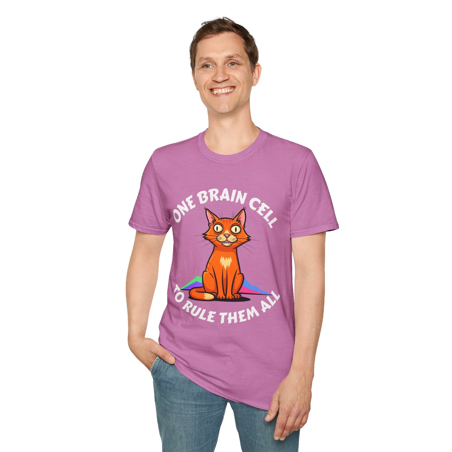 One Brain Cell - Orange Cat