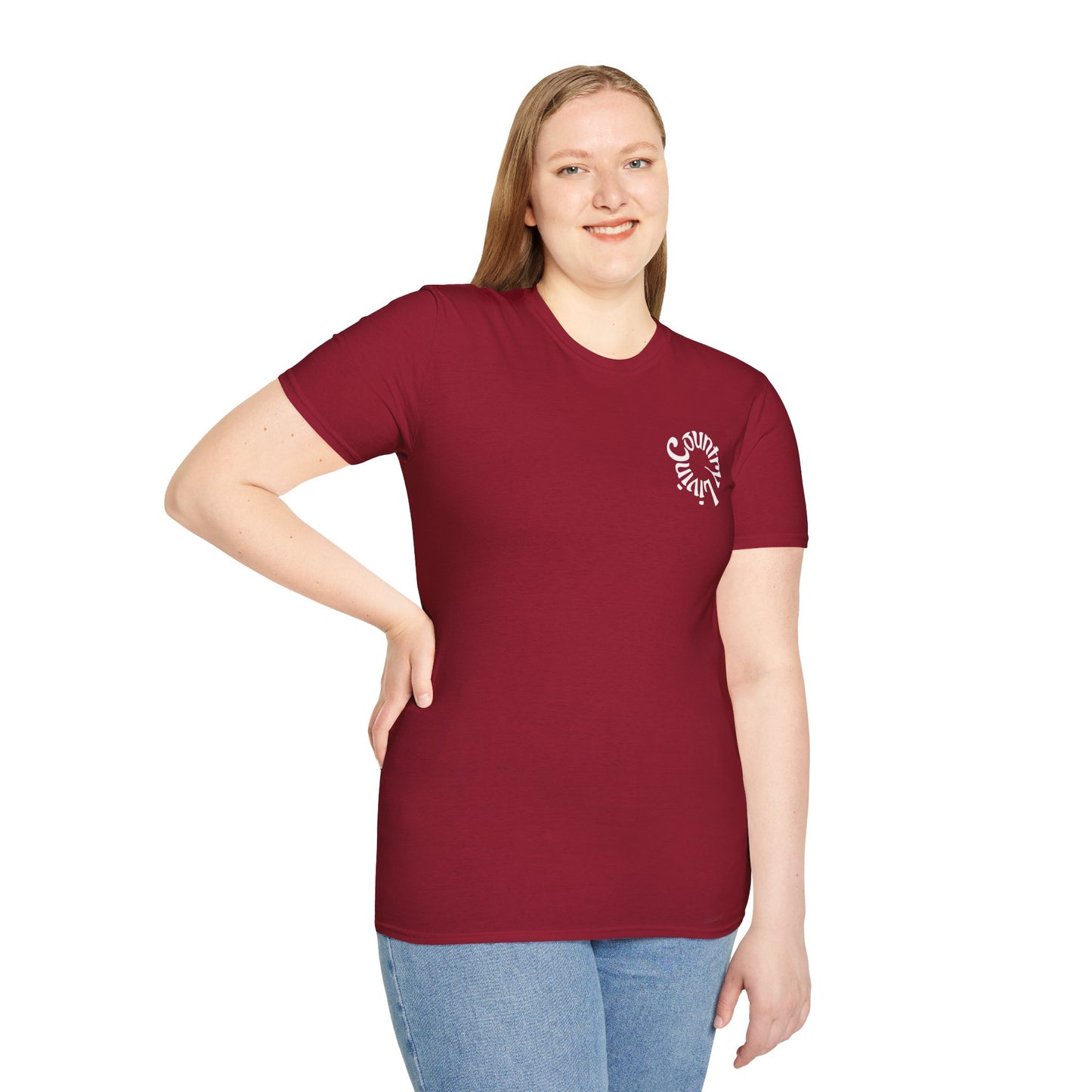 Country Livin T-Shirt | Gift for Riders, Farm Style Fashion