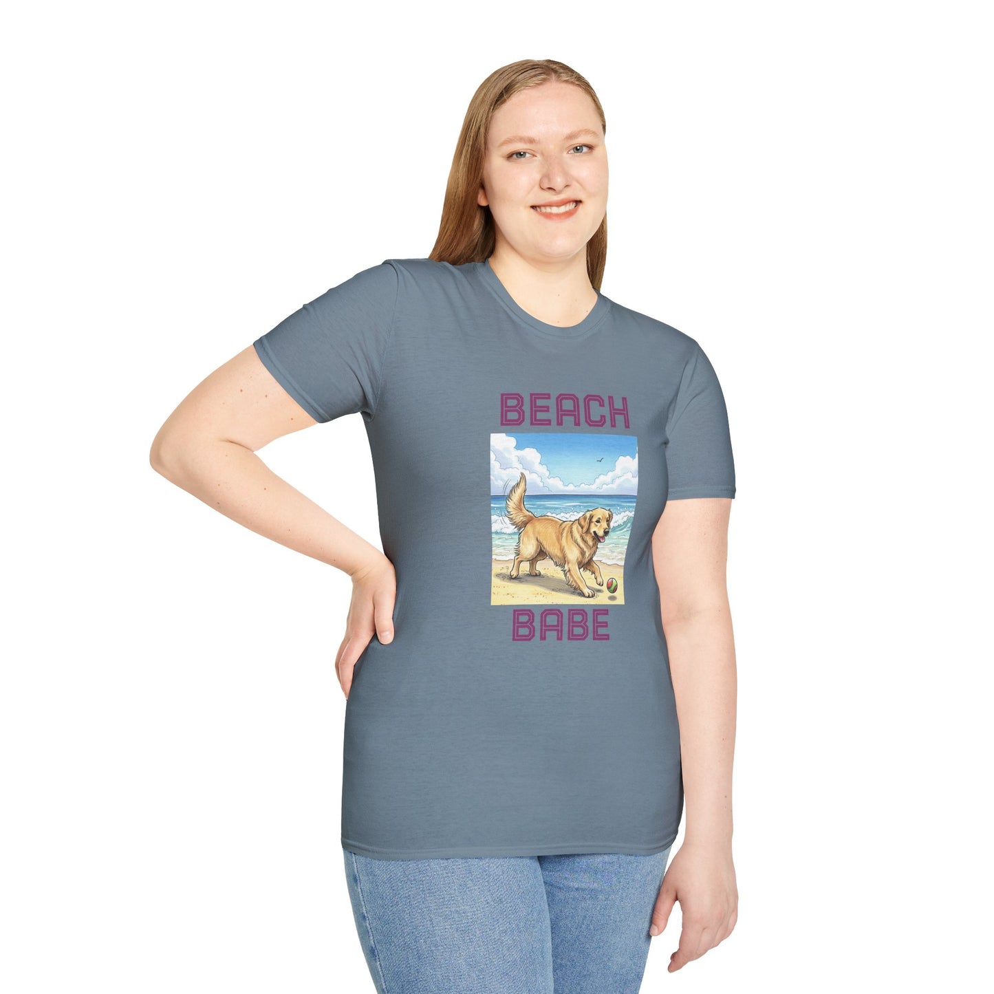 Beach Babe Dog Lover T-Shirt