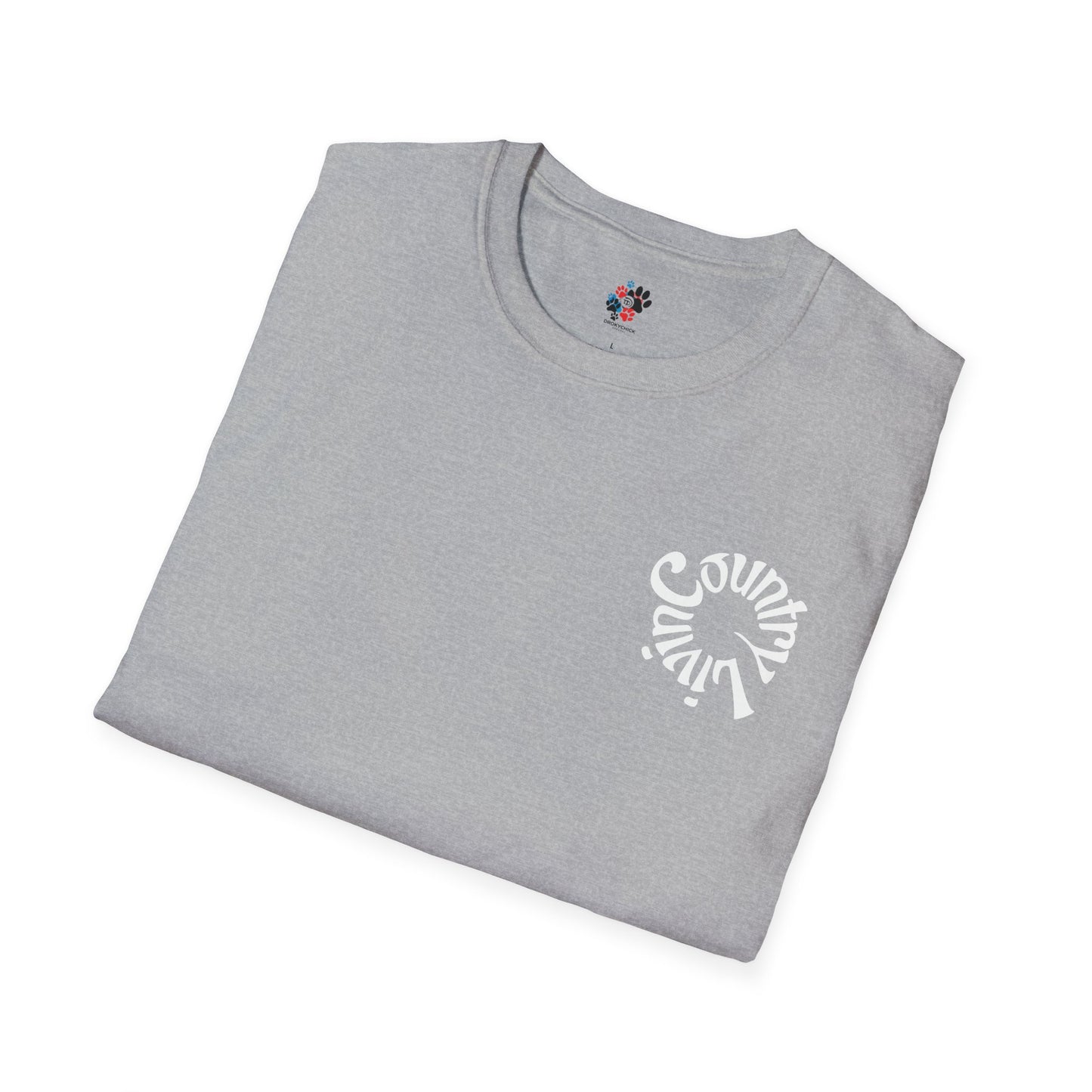Country Livin T-Shirt | Gift for Riders, Farm Style Fashion
