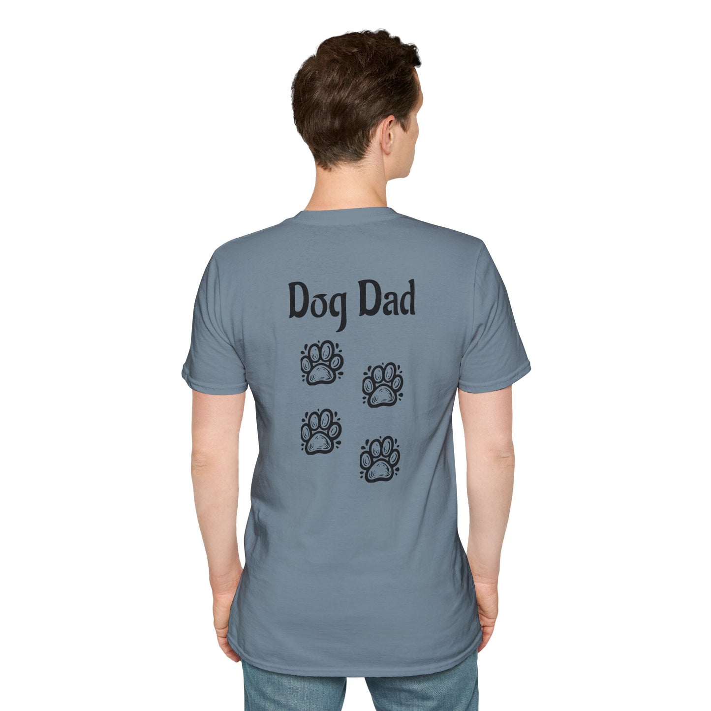 Dog Dad Front And Back Print