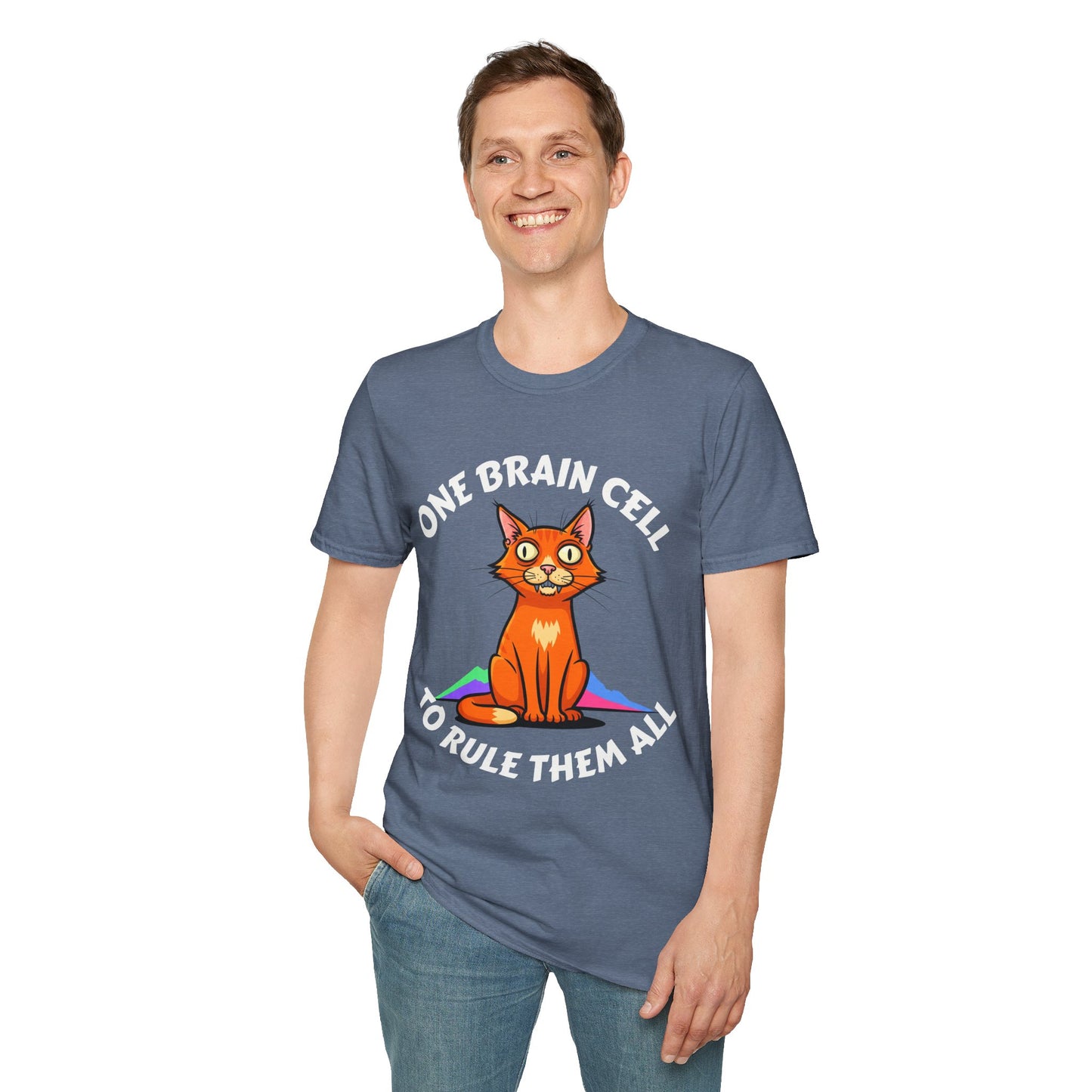 One Brain Cell - Orange Cat