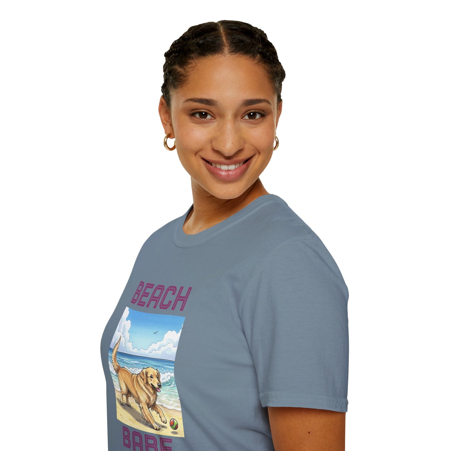 Beach Babe Dog Lover T-Shirt
