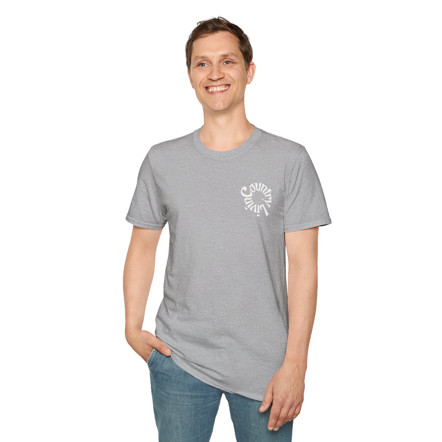 Country Livin T-Shirt | Gift for Riders, Farm Style Fashion