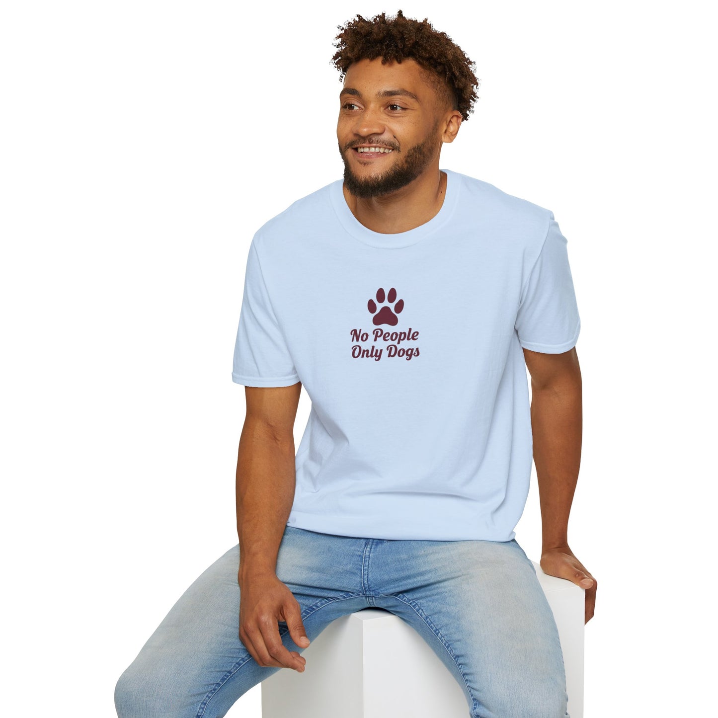 Dog Lovers T-Shirt, No People Only Dogs Tee