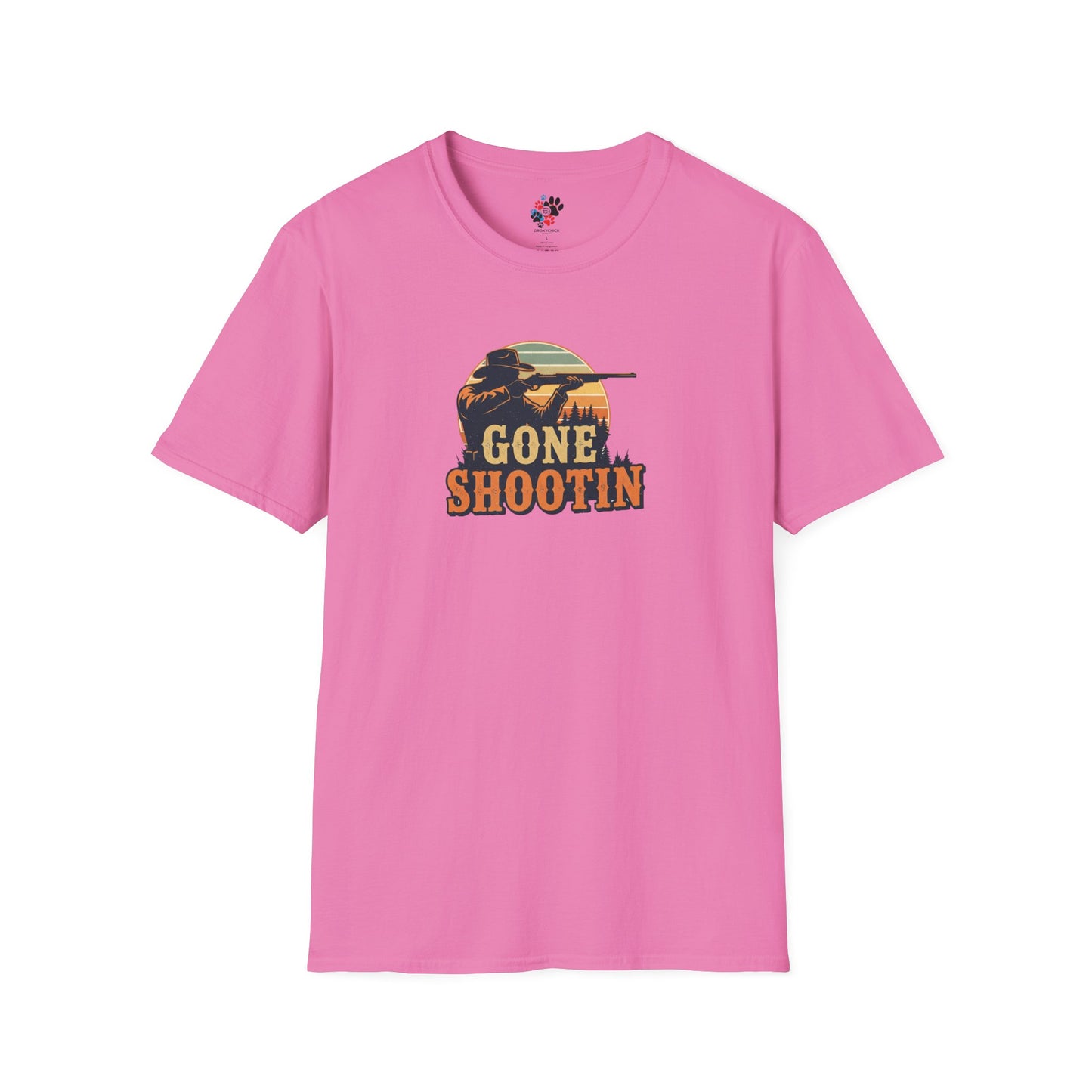 Gone Shootin'Softstyle T-Shirt - Outdoorsy Tee