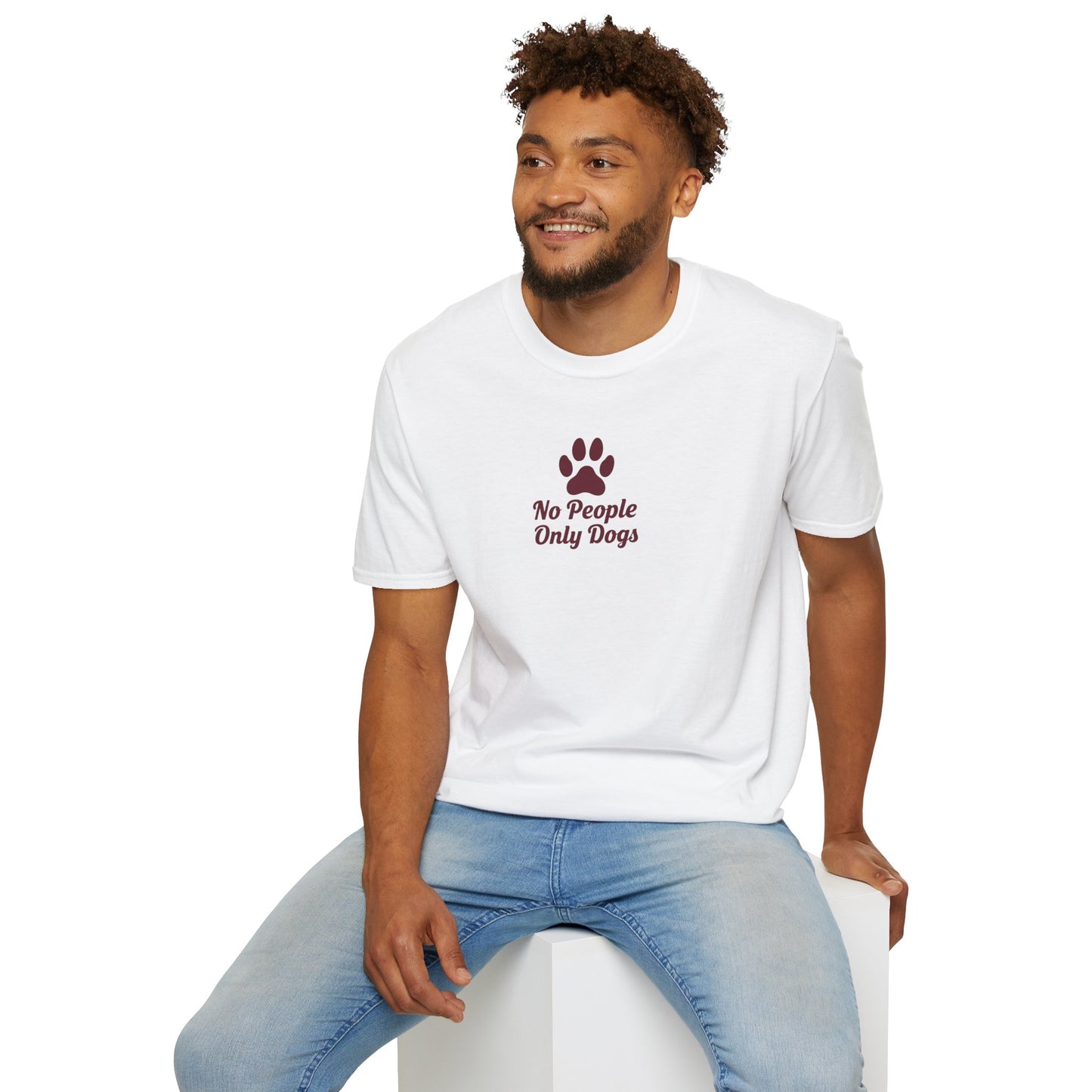 Dog Lovers T-Shirt, No People Only Dogs Tee