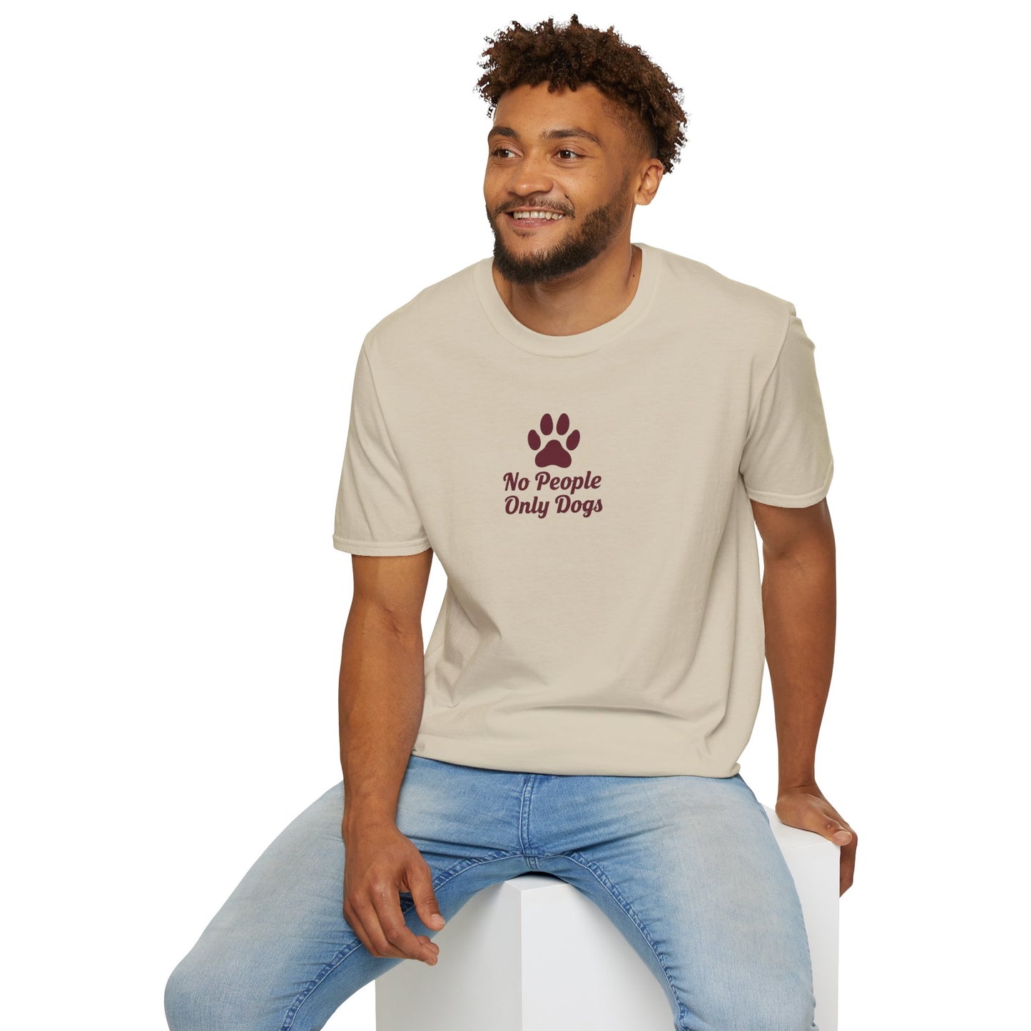 Dog Lovers T-Shirt, No People Only Dogs Tee