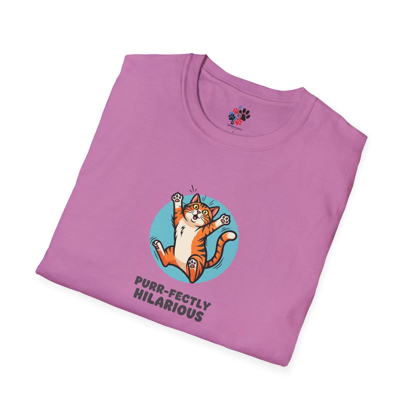 Purr-fectly Hilarious Cat T-Shirt