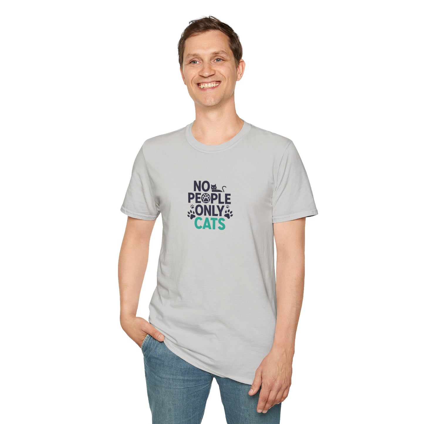 Cat Lovers Tee | No People, Only Cats| Funny Cat Tee