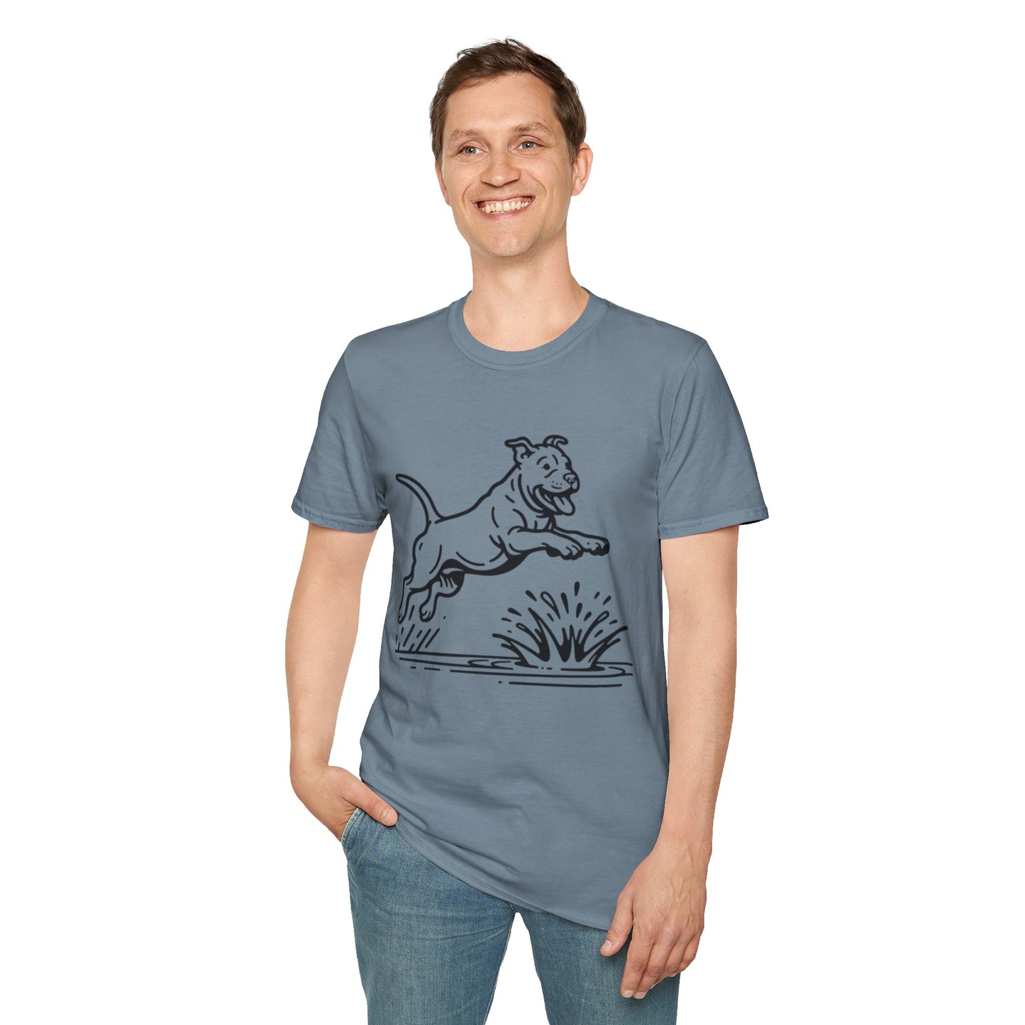 Dog Dad Front And Back Print