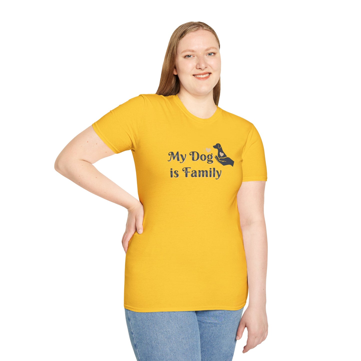 My Dog is Family Softstyle T-Shirt