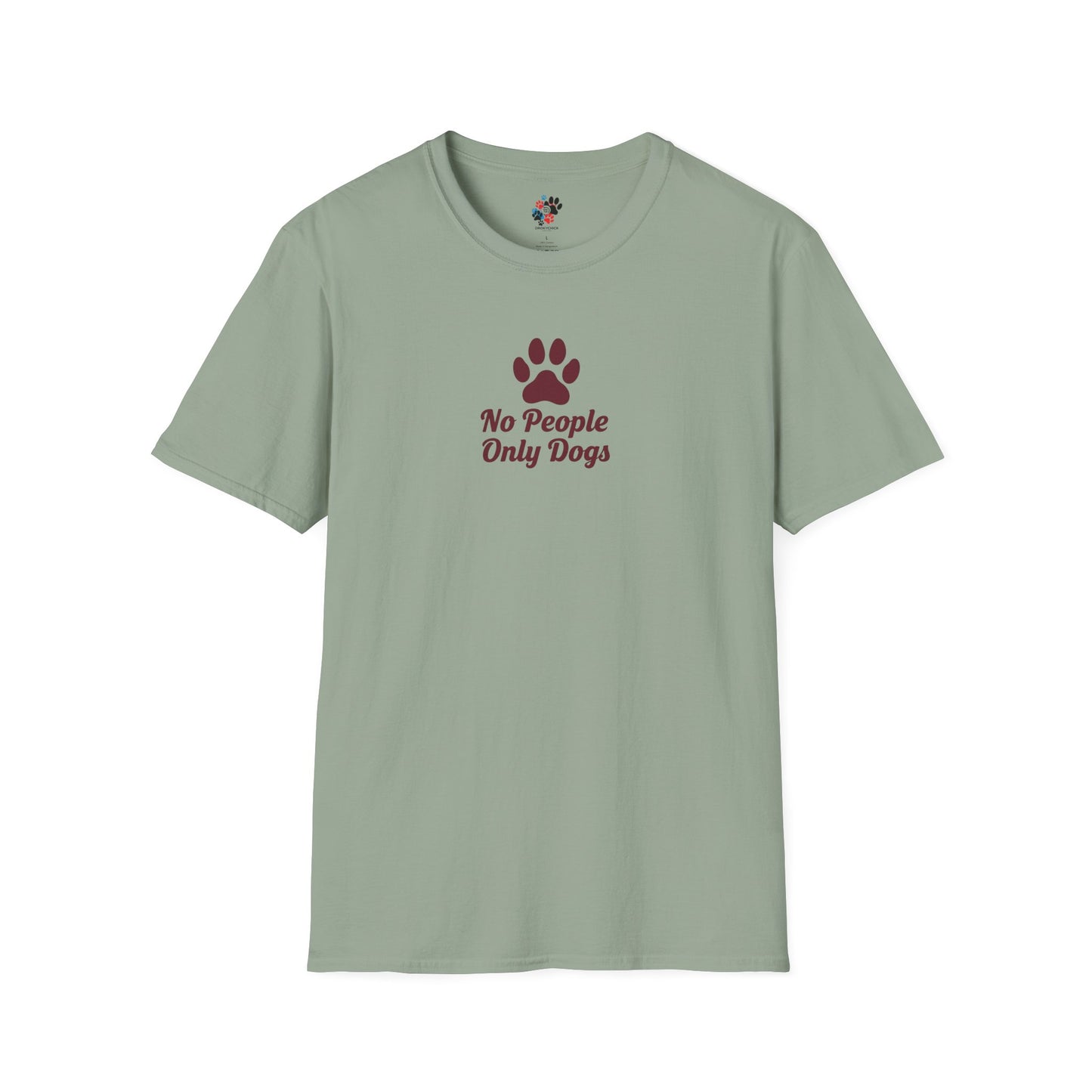 Dog Lovers T-Shirt, No People Only Dogs Tee