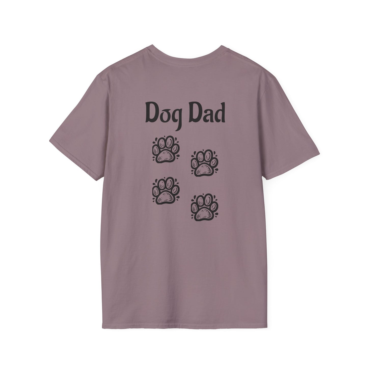 Dog Dad Front And Back Print