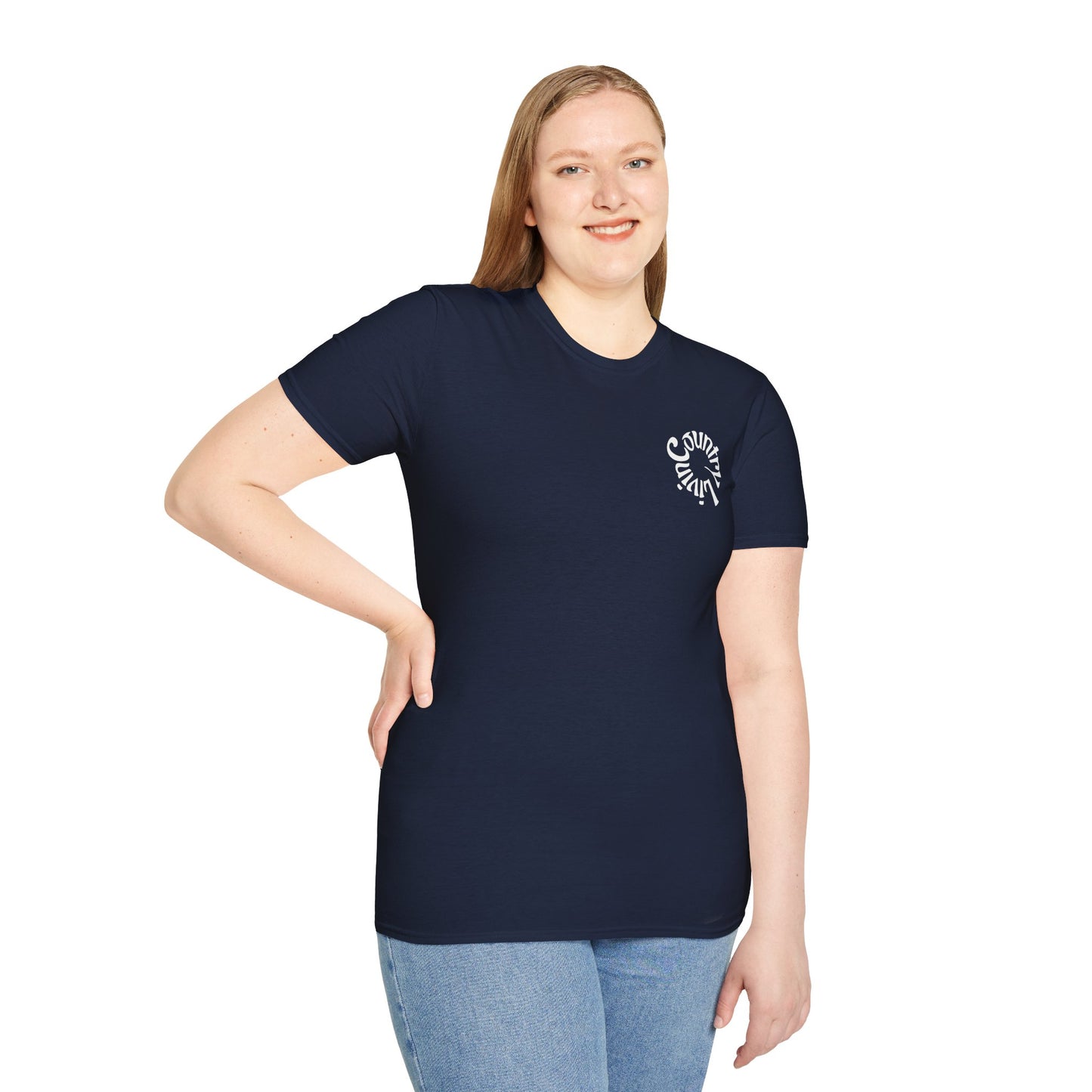Country Livin T-Shirt | Gift for Riders, Farm Style Fashion