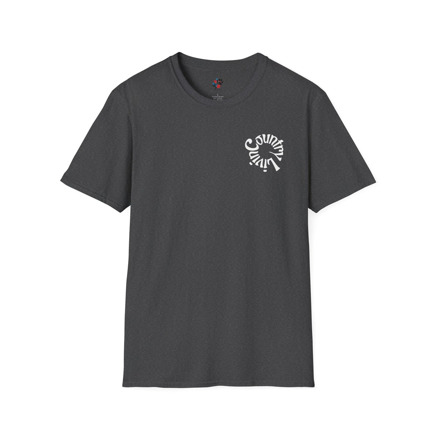 Country Livin T-Shirt | Gift for Riders, Farm Style Fashion