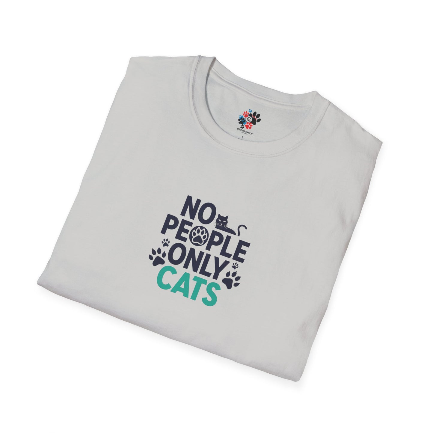Cat Lovers Tee | No People, Only Cats| Funny Cat Tee