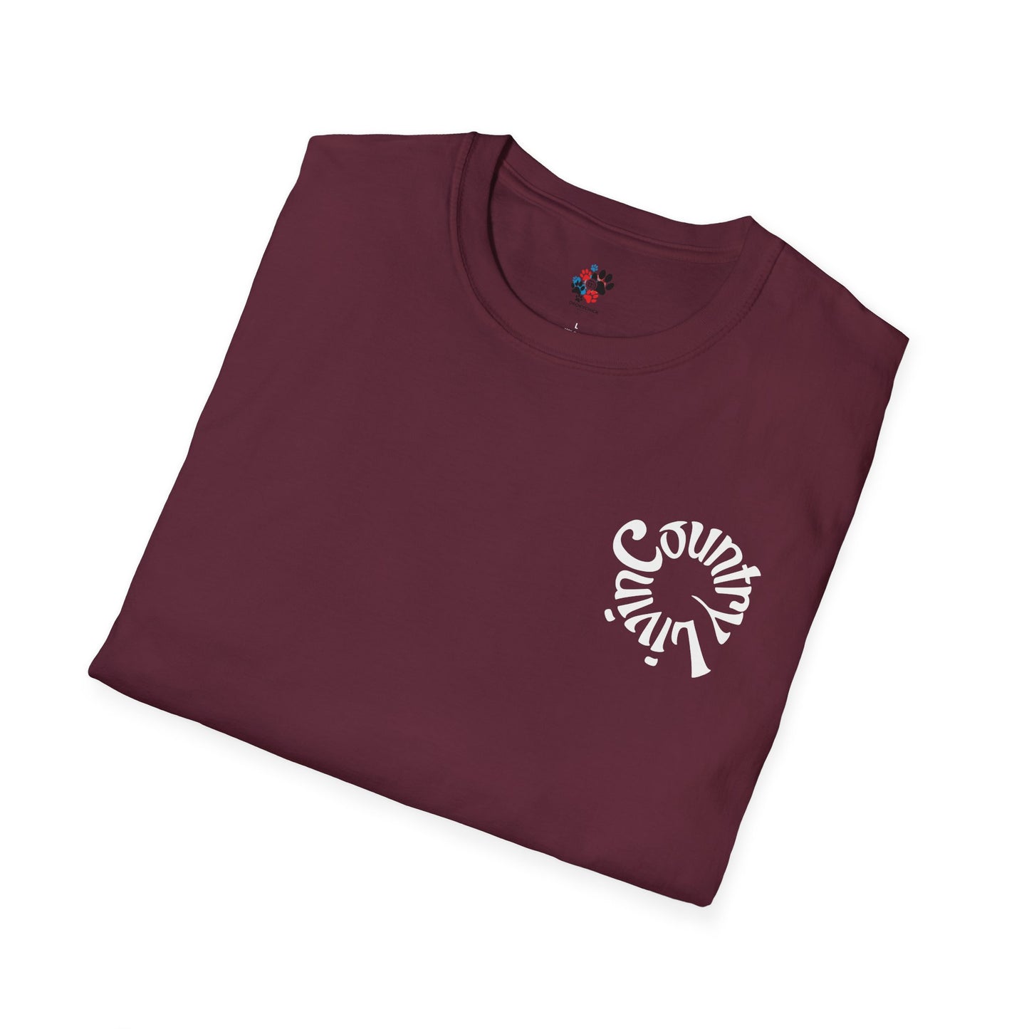 Country Livin T-Shirt | Gift for Riders, Farm Style Fashion