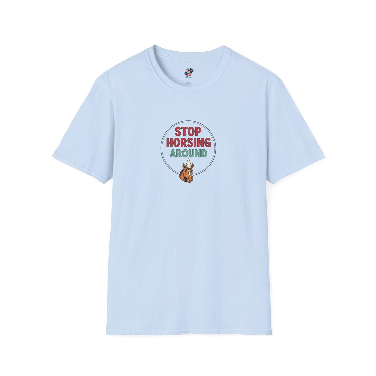 Funny Horse T-Shirt | Stop Horsing Around Tee