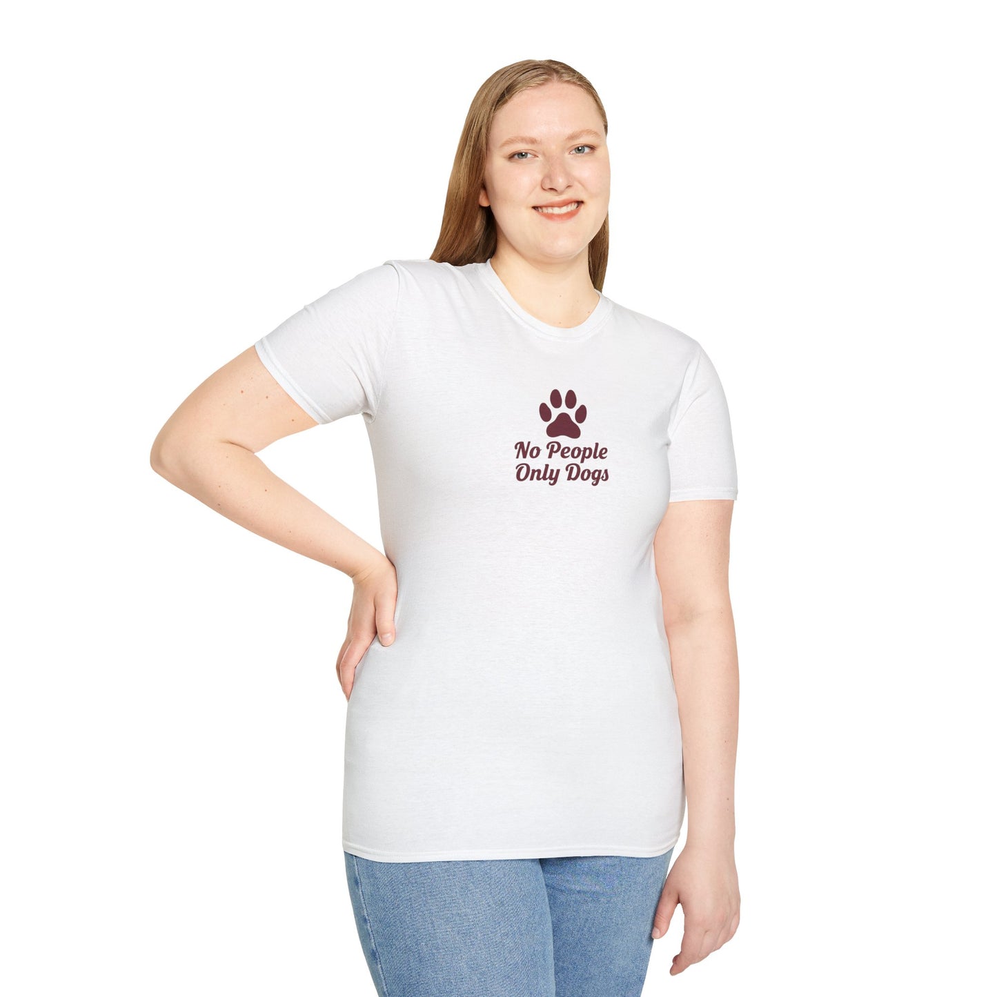Dog Lovers T-Shirt, No People Only Dogs Tee
